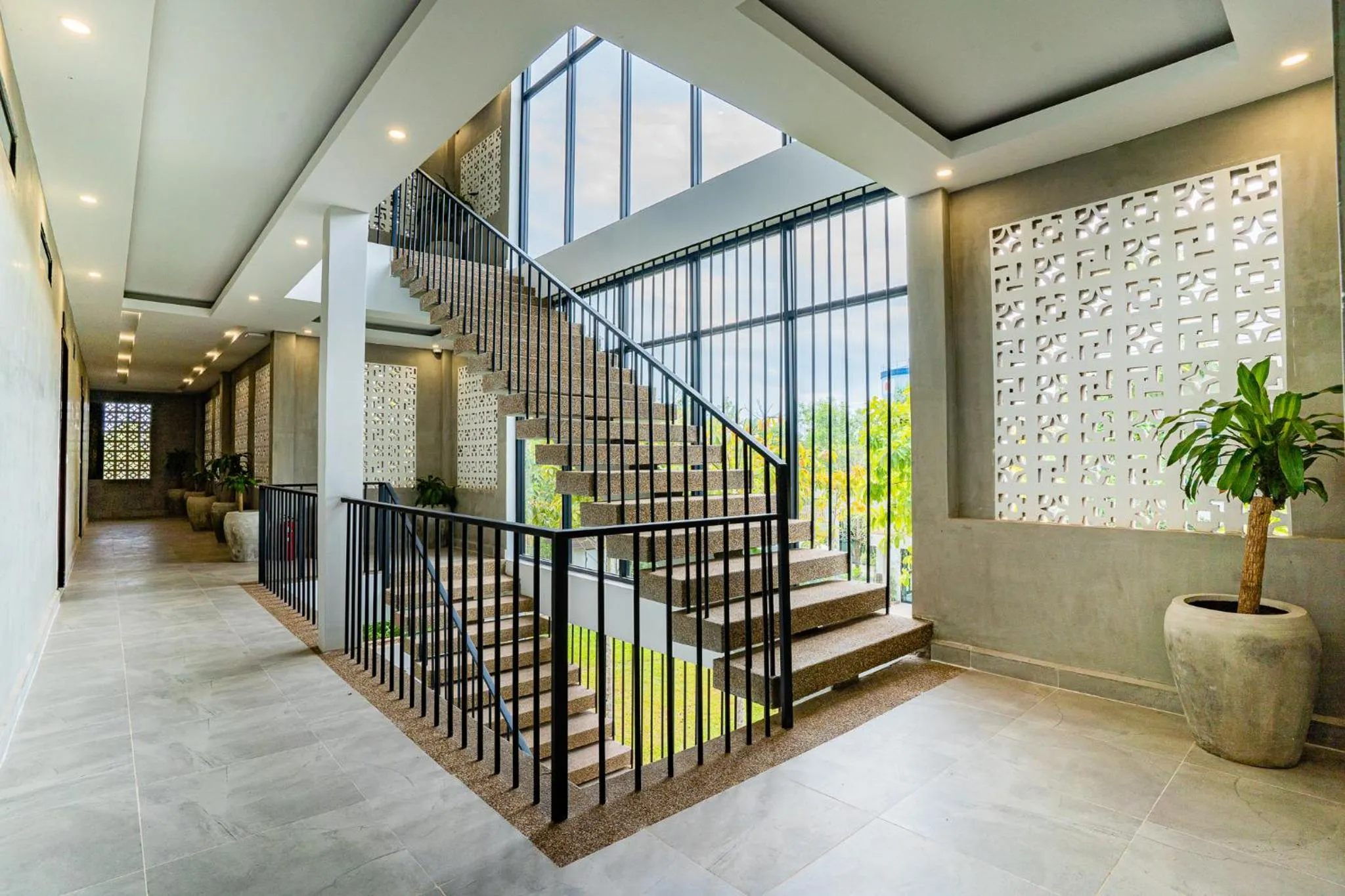 Floor plan in Rainforest Hotel by NSUN