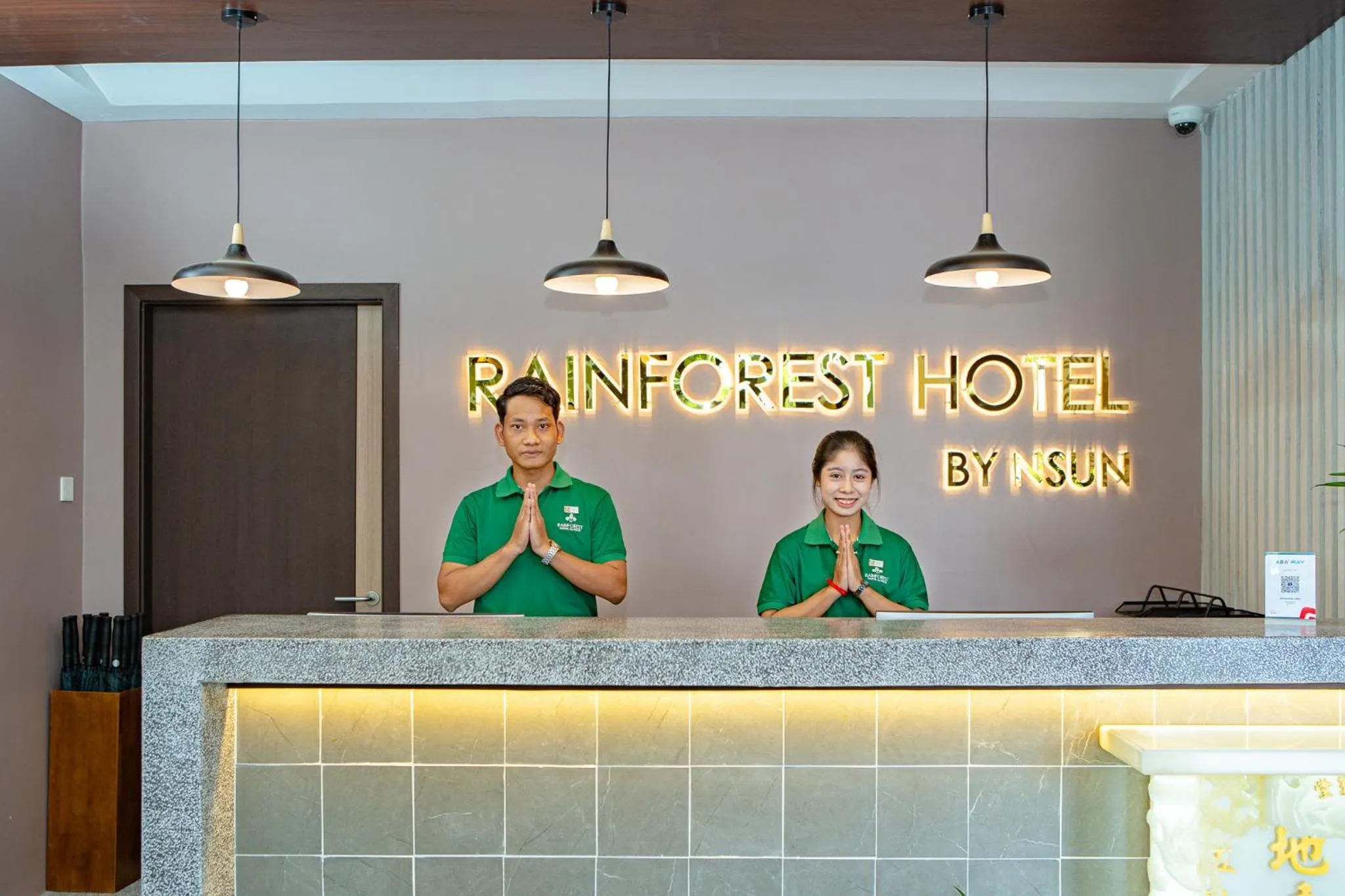 Lobby or reception in Rainforest Hotel by NSUN