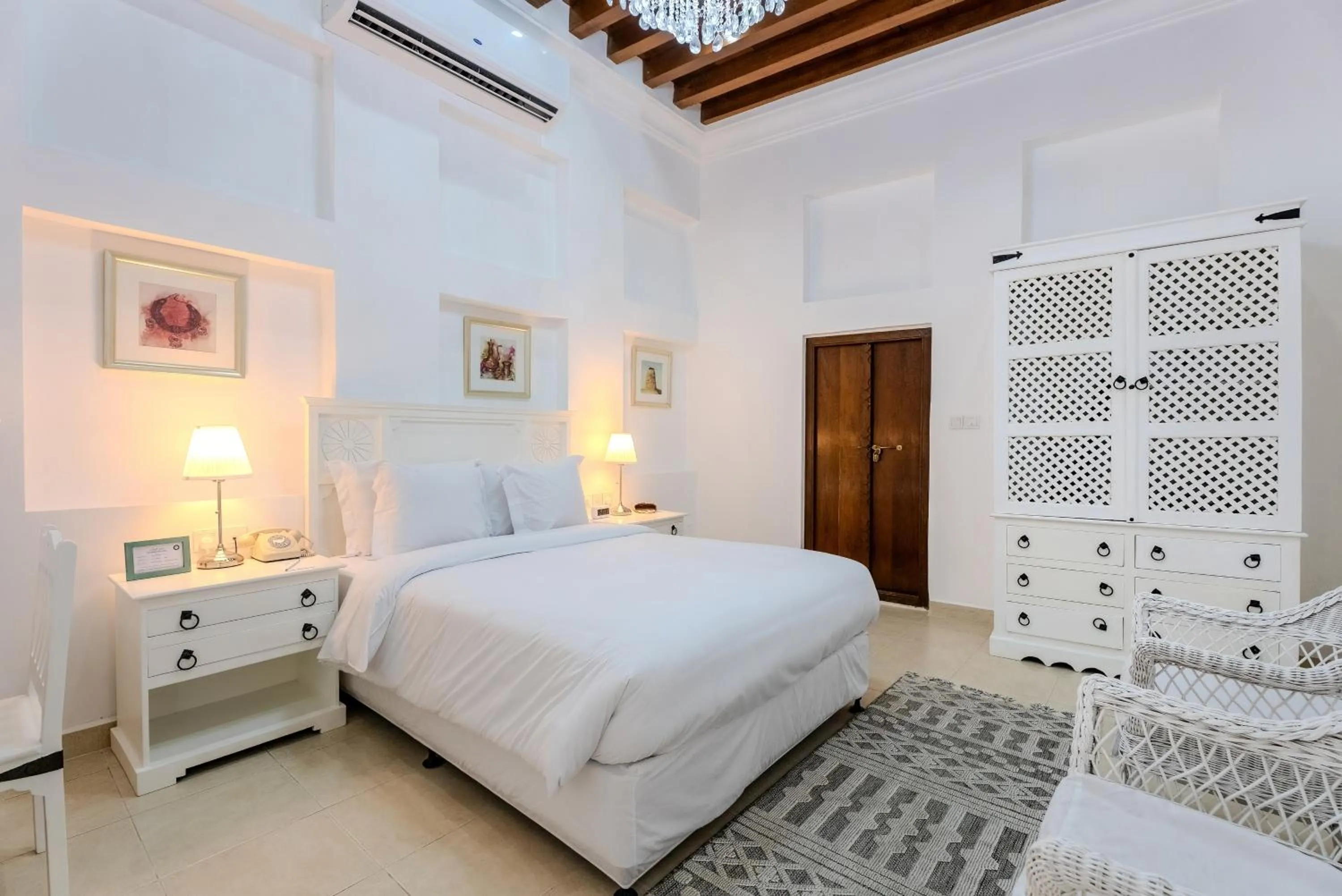 Bed in Arabian Boutique Hotel