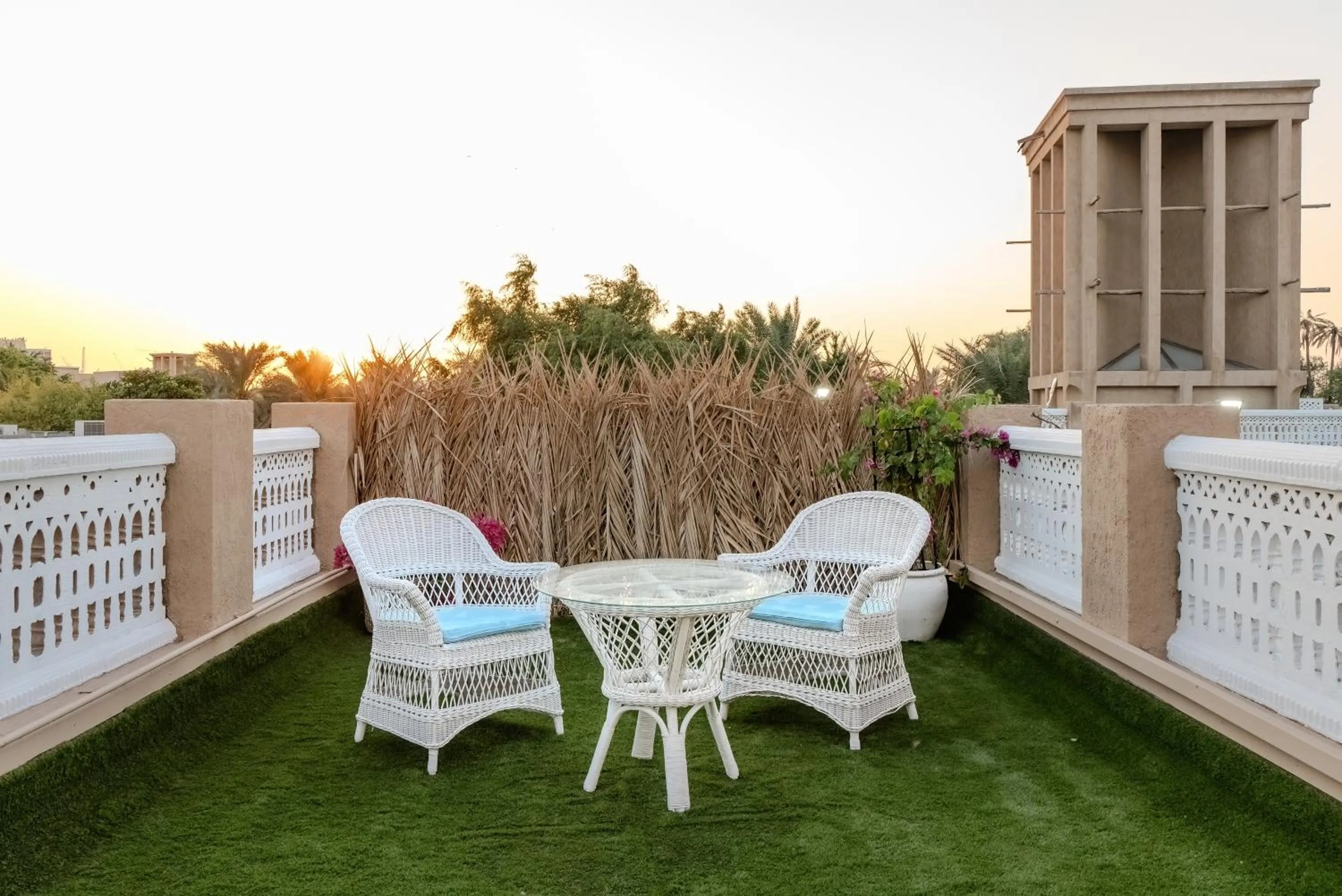 Balcony/Terrace in Arabian Boutique Hotel