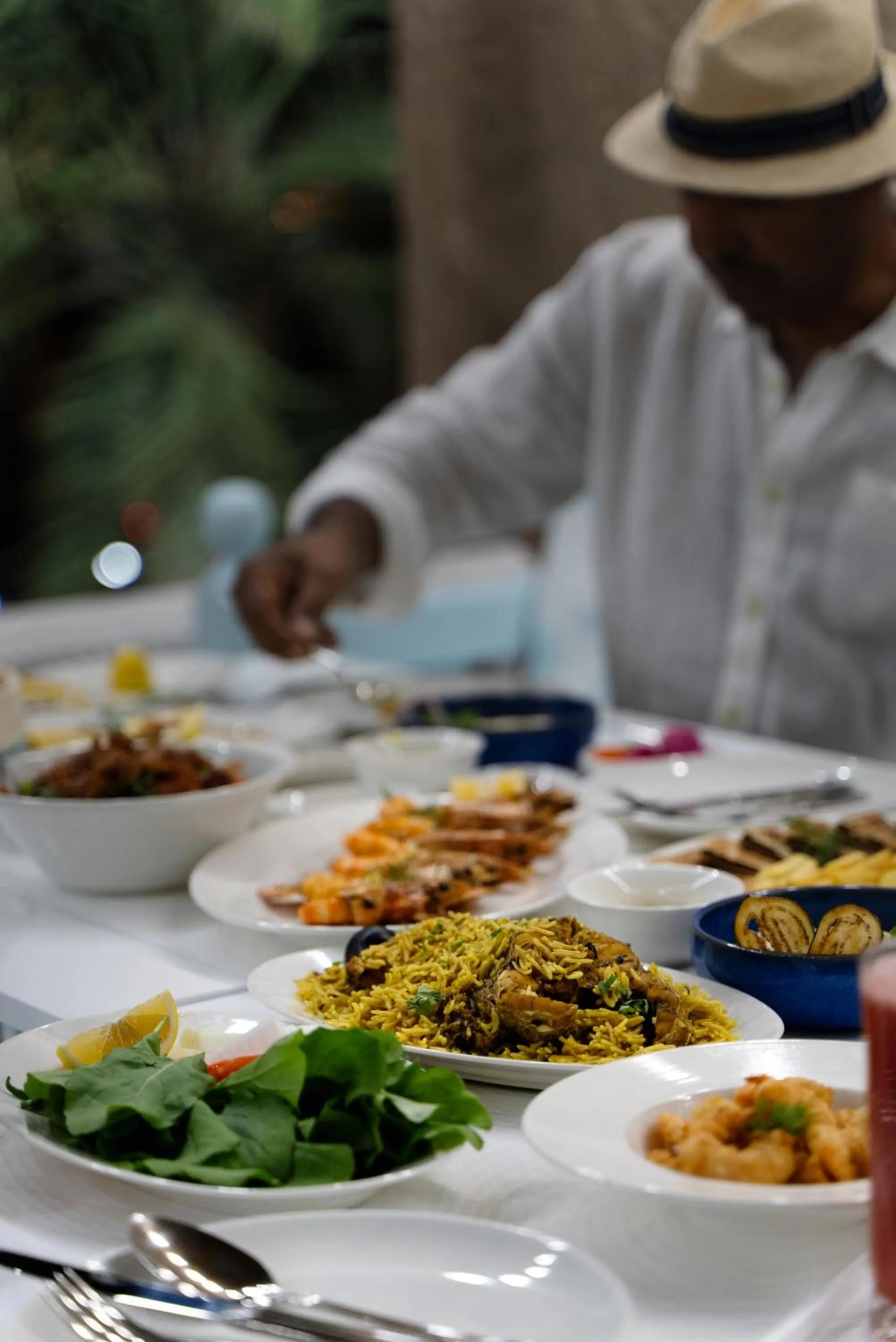 Restaurant/places to eat in Arabian Boutique Hotel