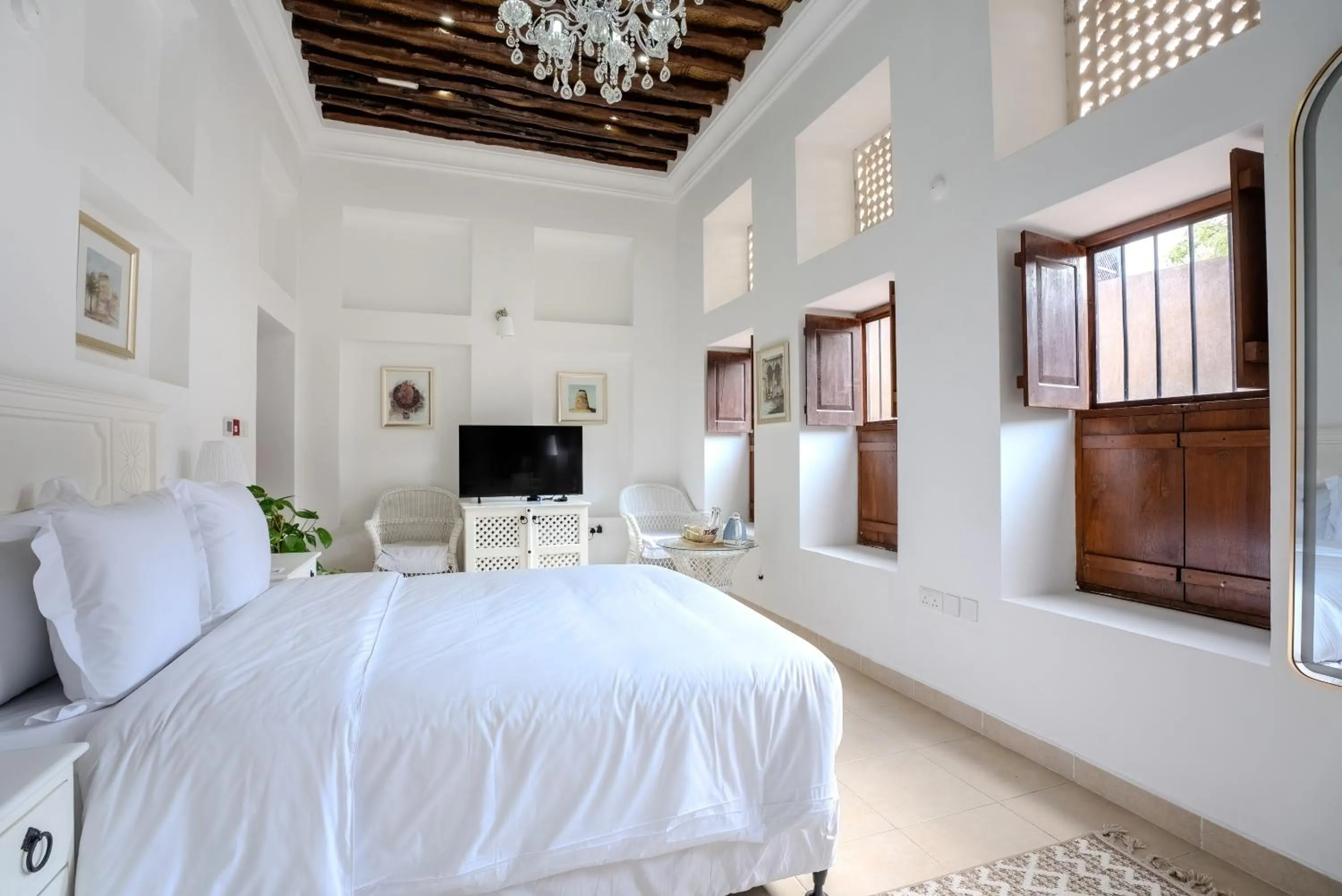 Bed in Arabian Boutique Hotel