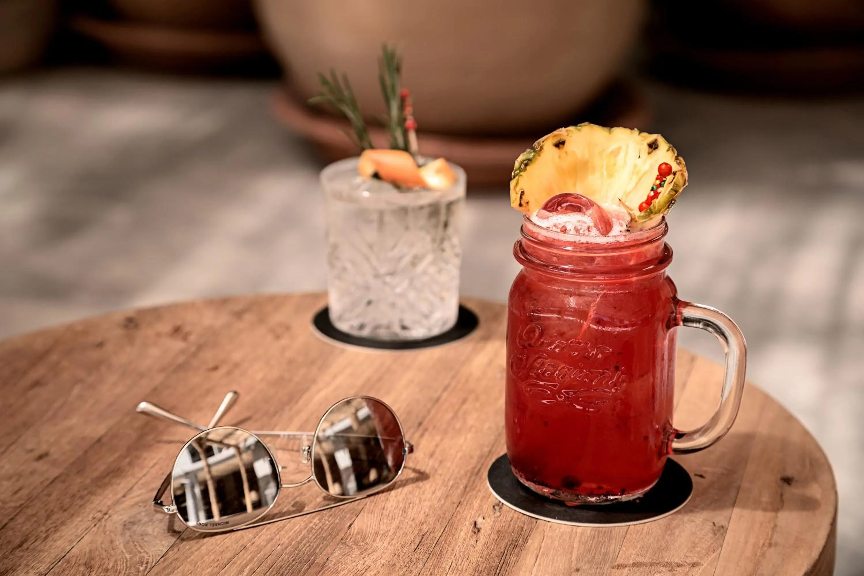 Alcoholic drinks in Caramelo Palma Beach