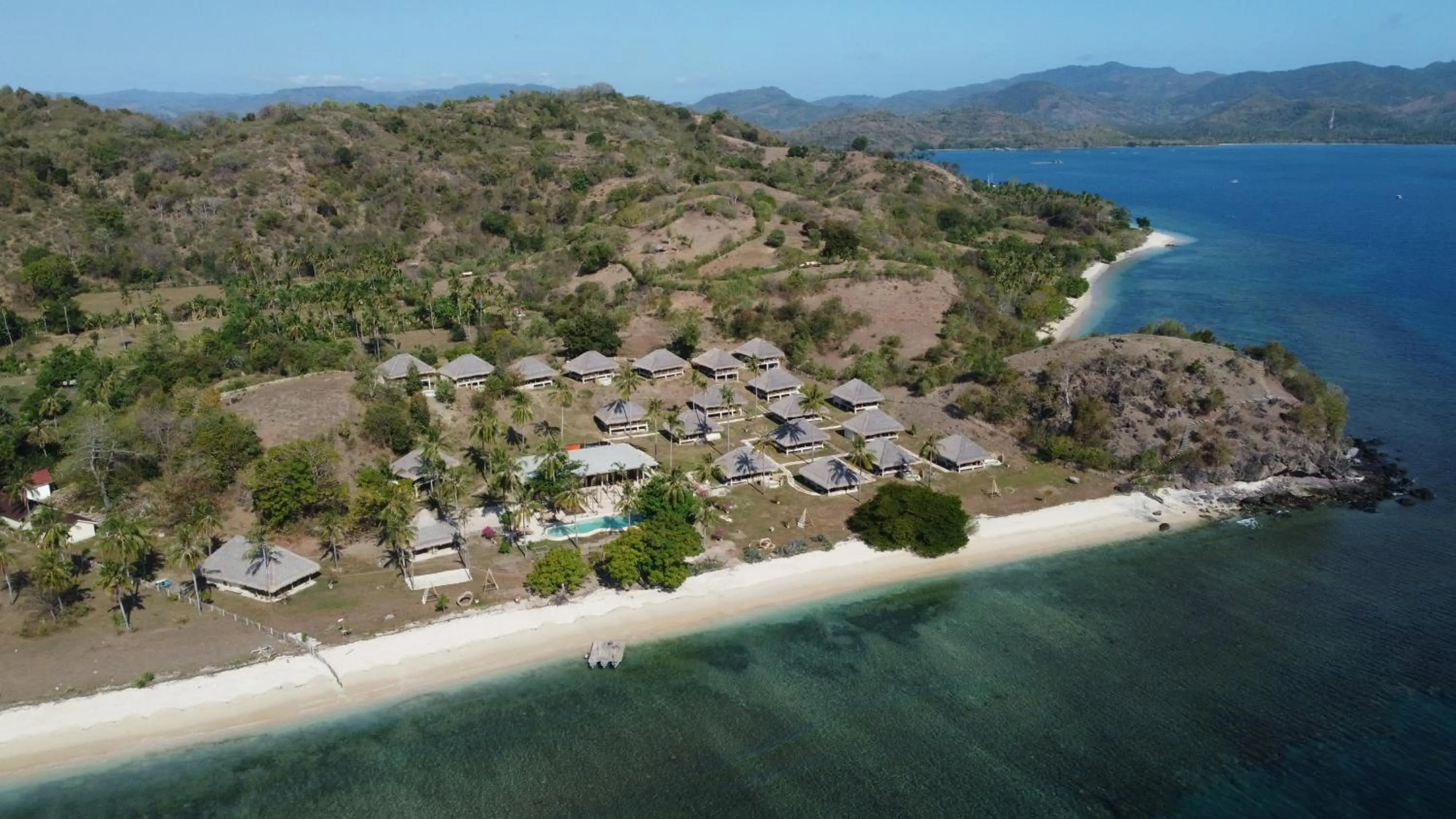 Bird's eye view in Bleu MATHIS Gili Asahan