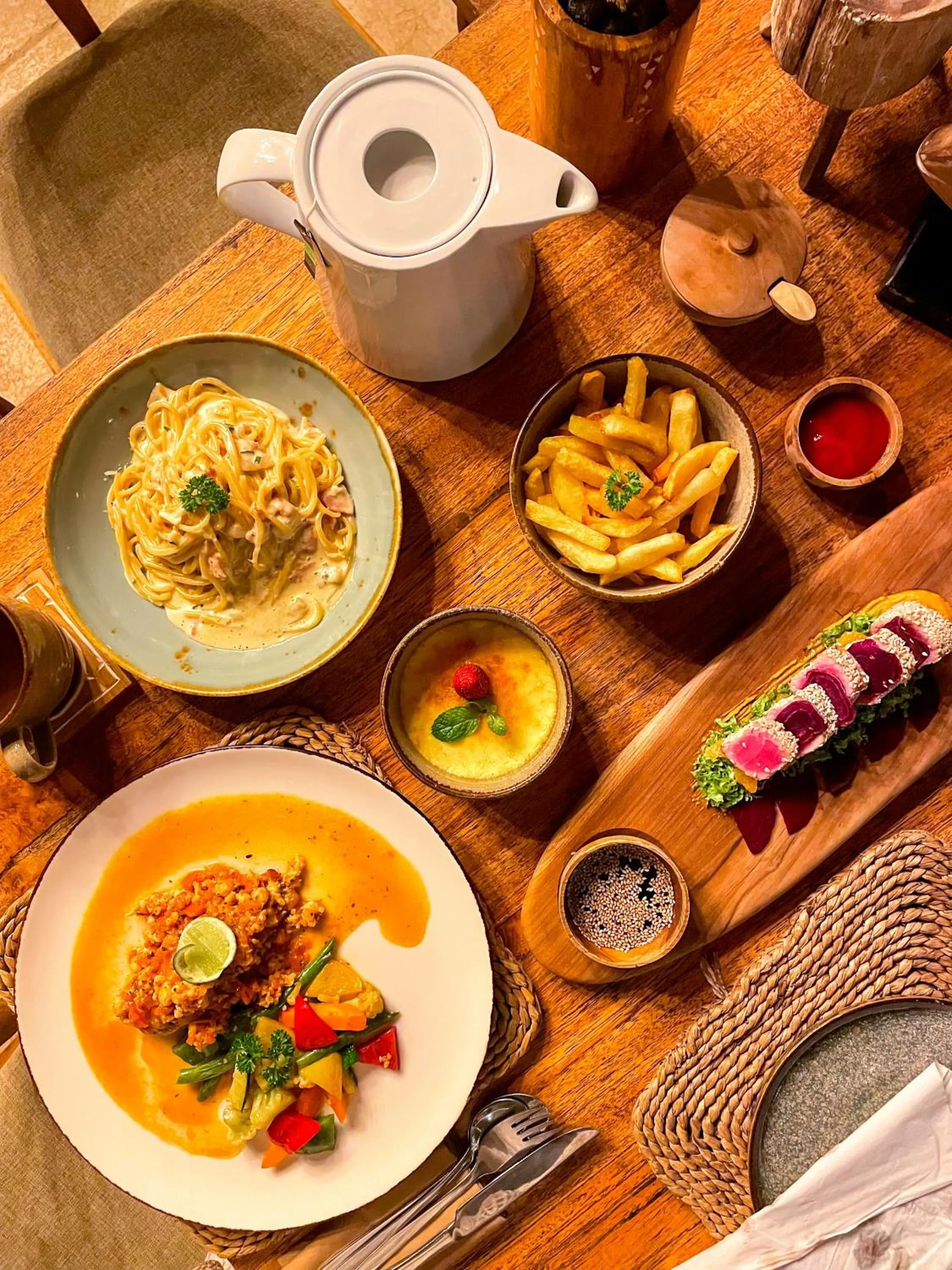 Breakfast in Bleu MATHIS Gili Asahan