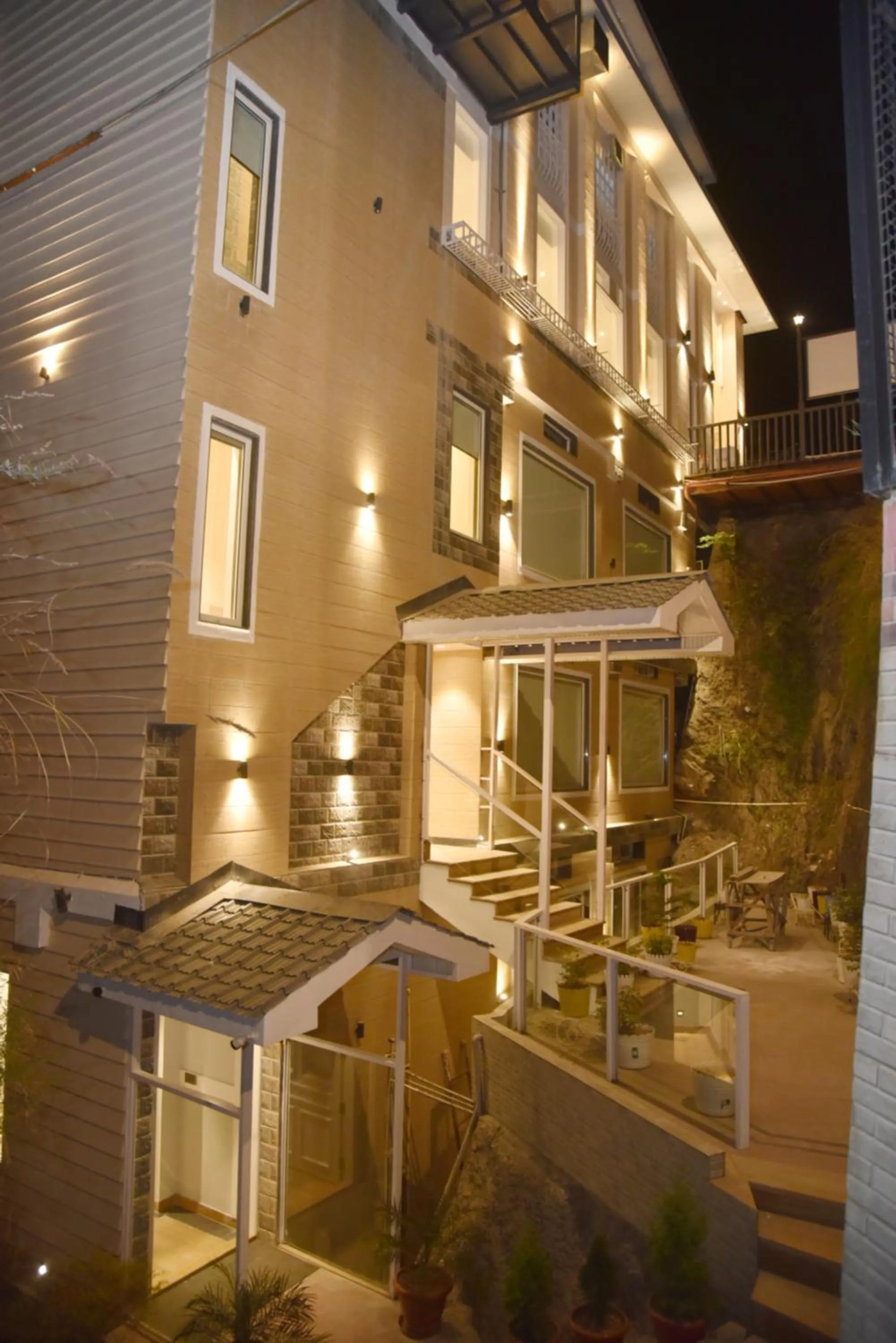 Facade/entrance in AnantVilas Shimla Hills