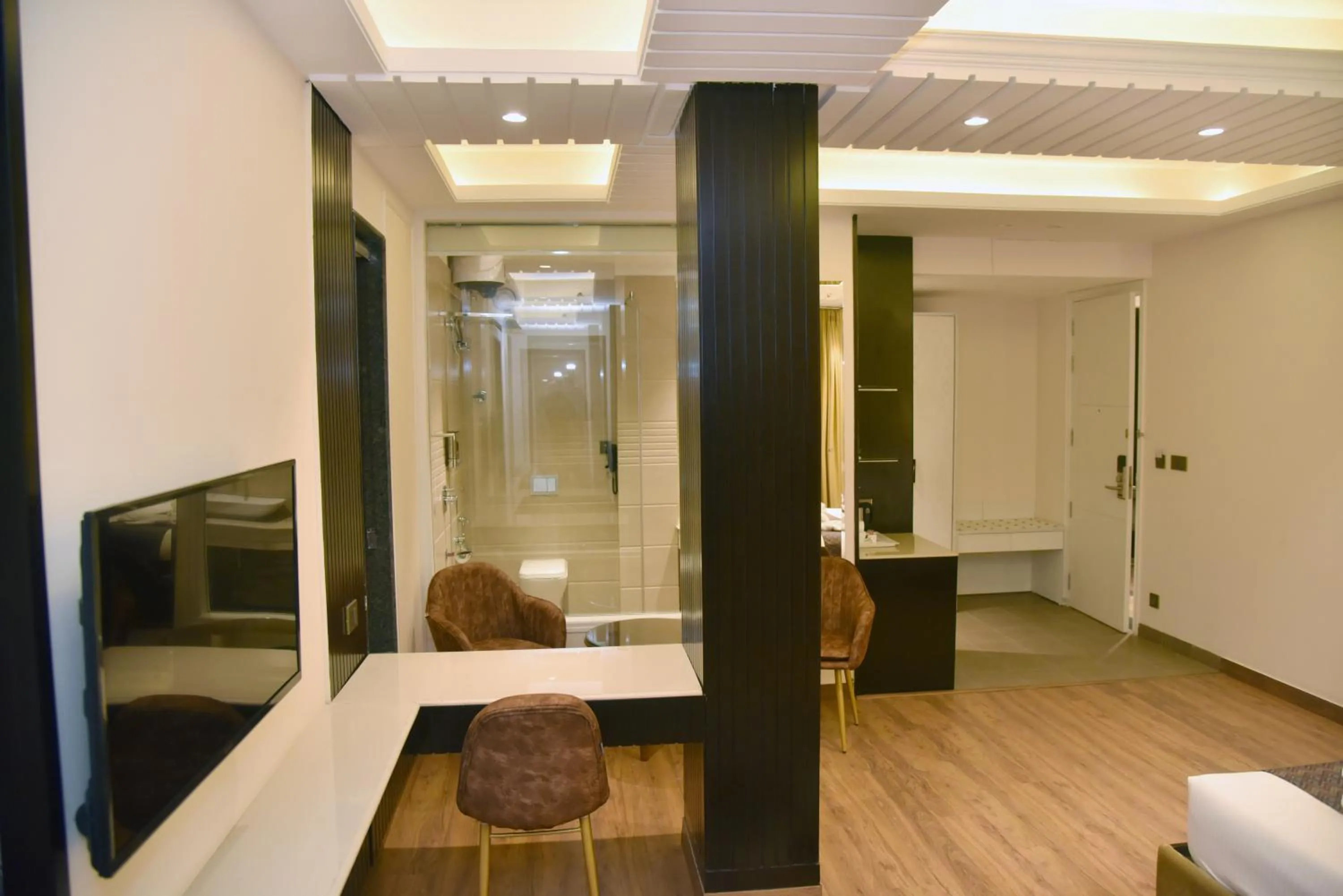 Seating area in AnantVilas Shimla Hills