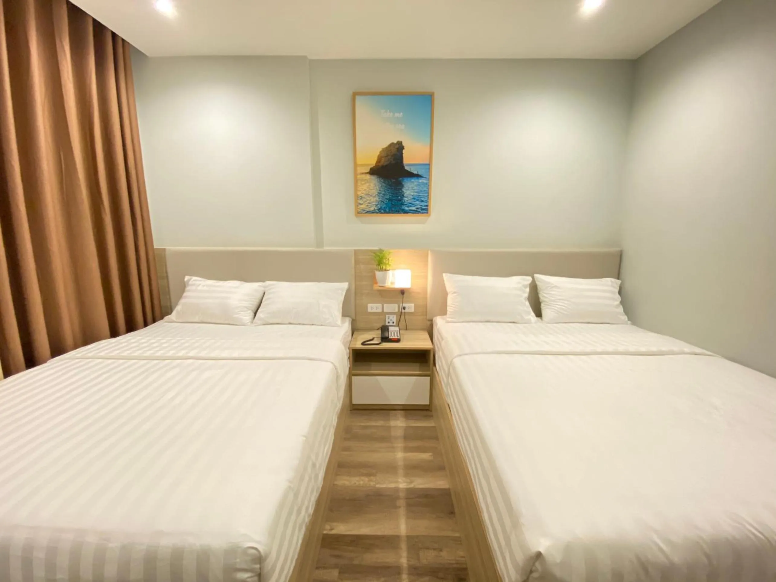 Bed in Vu Gia Hotel Phu Quoc