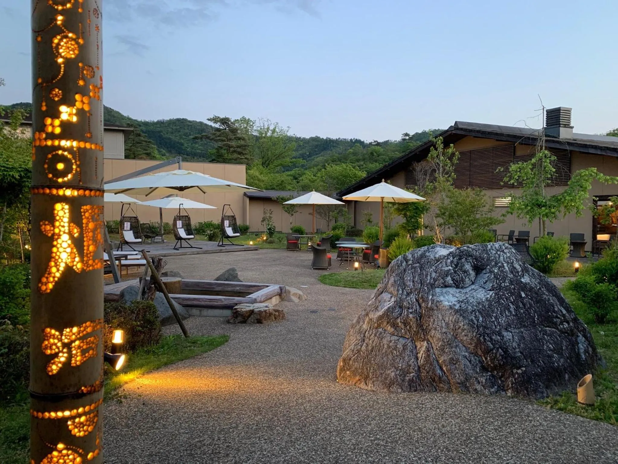 Property building in glampark Keburikawa Kyoto