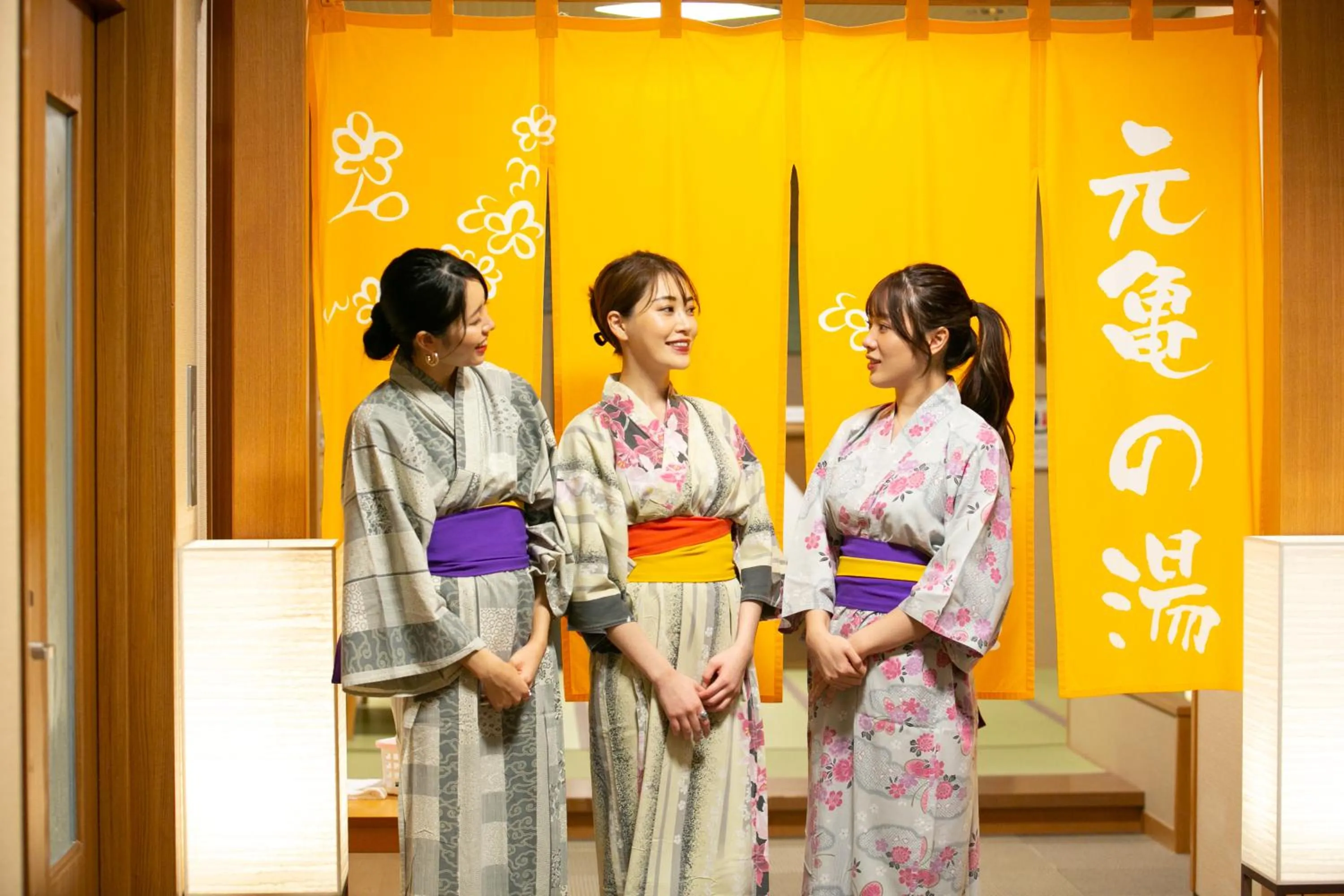 Hot Spring Bath in glampark Keburikawa Kyoto