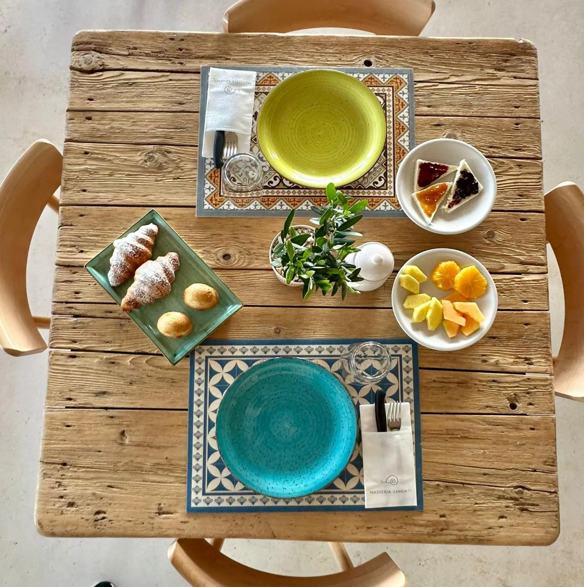 Breakfast in Masseria Samenti