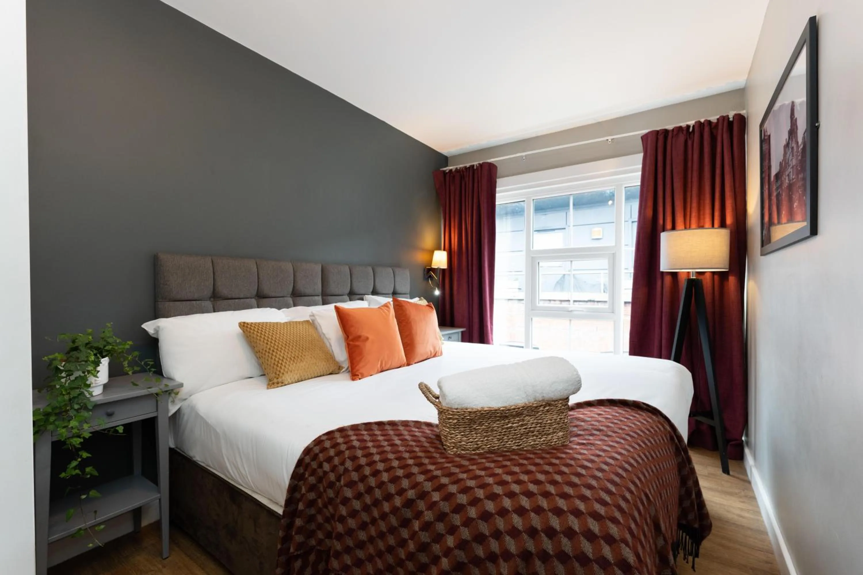 Bed in High Street Town House