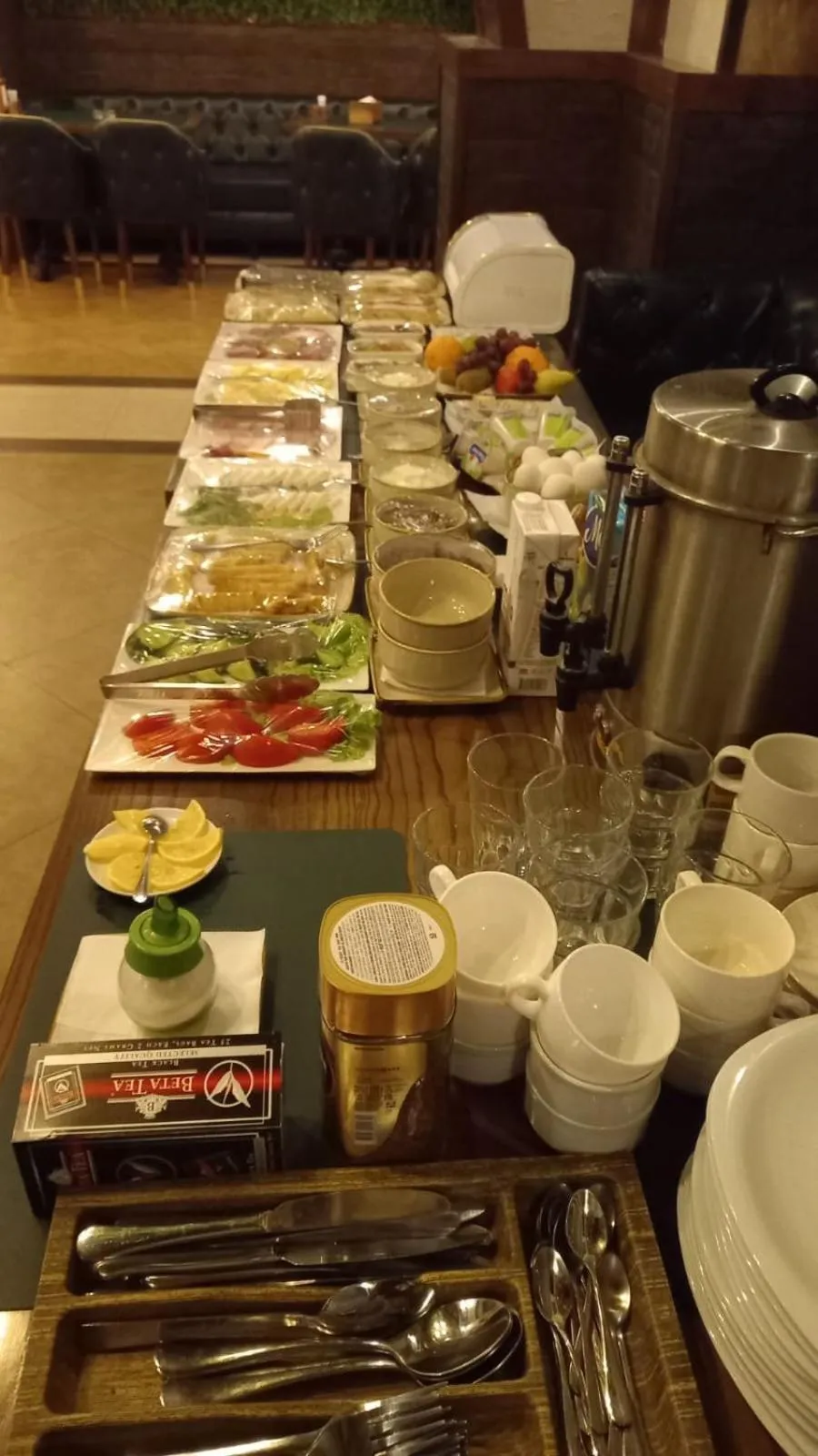 Breakfast in Port Hotel Baku