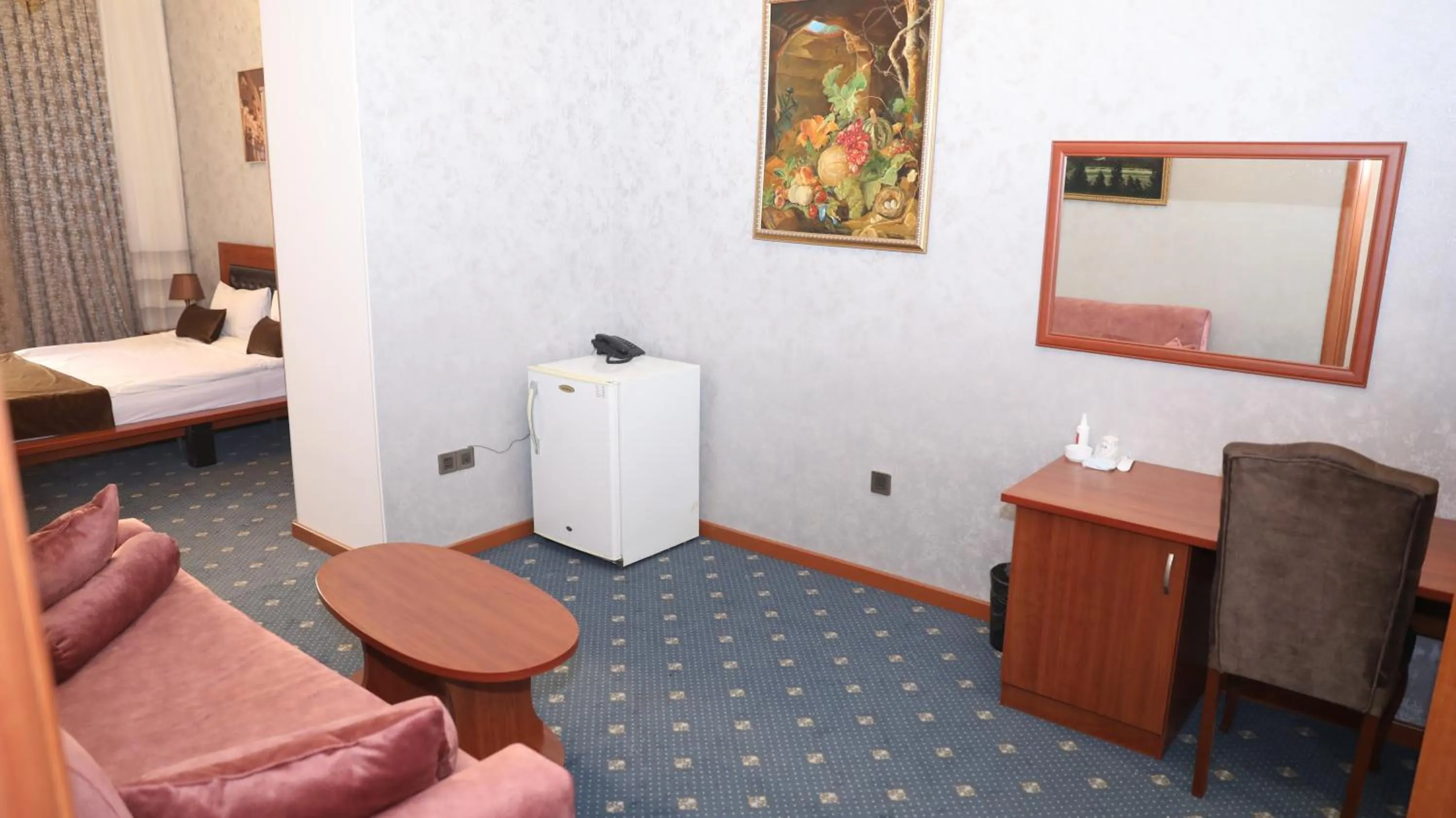 Bed in Port Hotel Baku