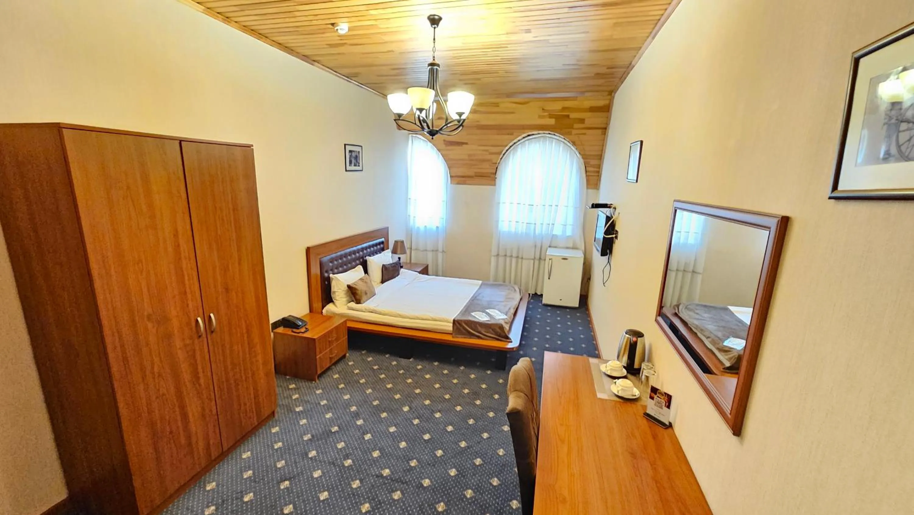 Bed in Port Hotel Baku