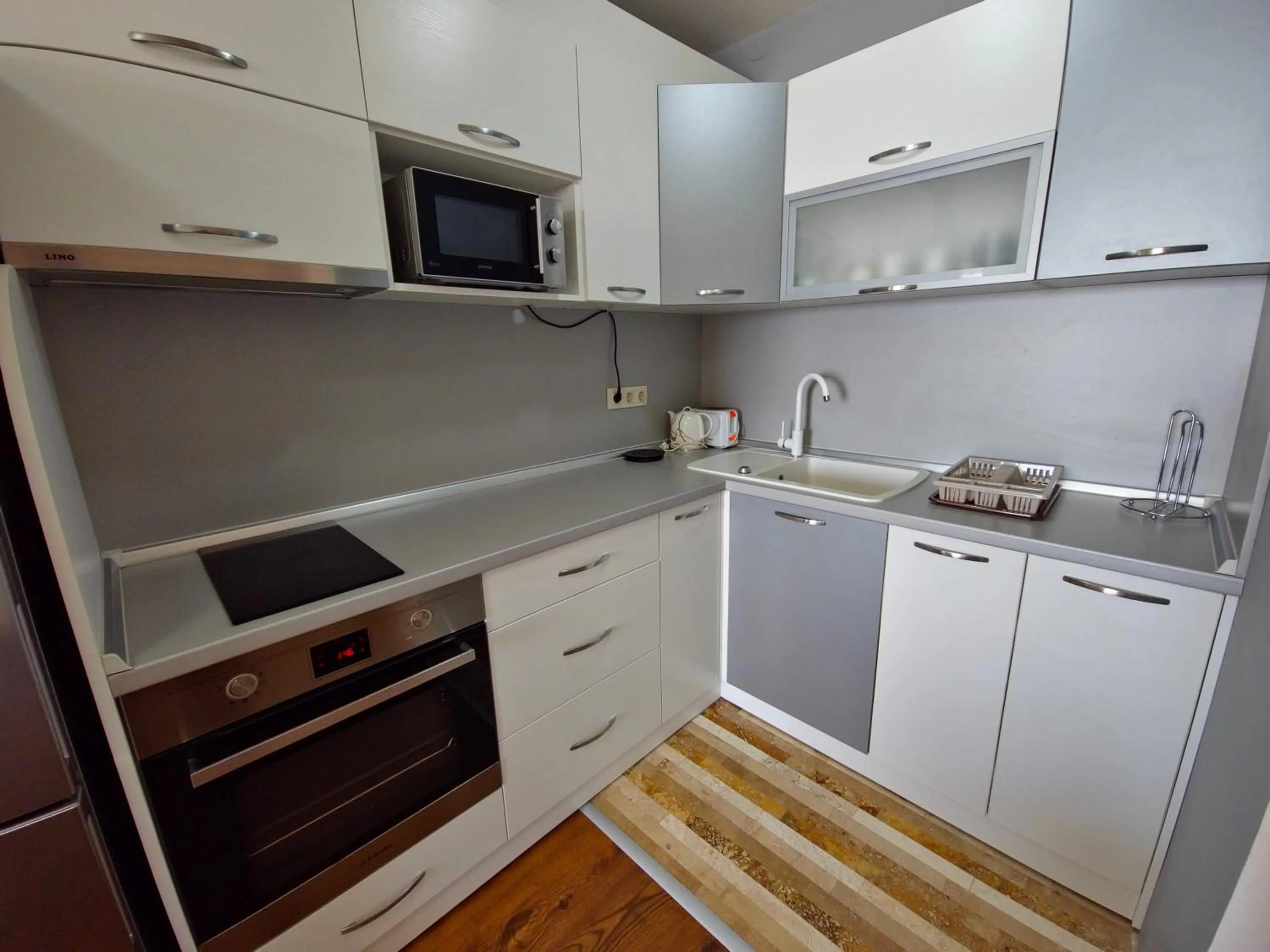 Kitchen or kitchenette in Diamond Beach Sarafovo by KP