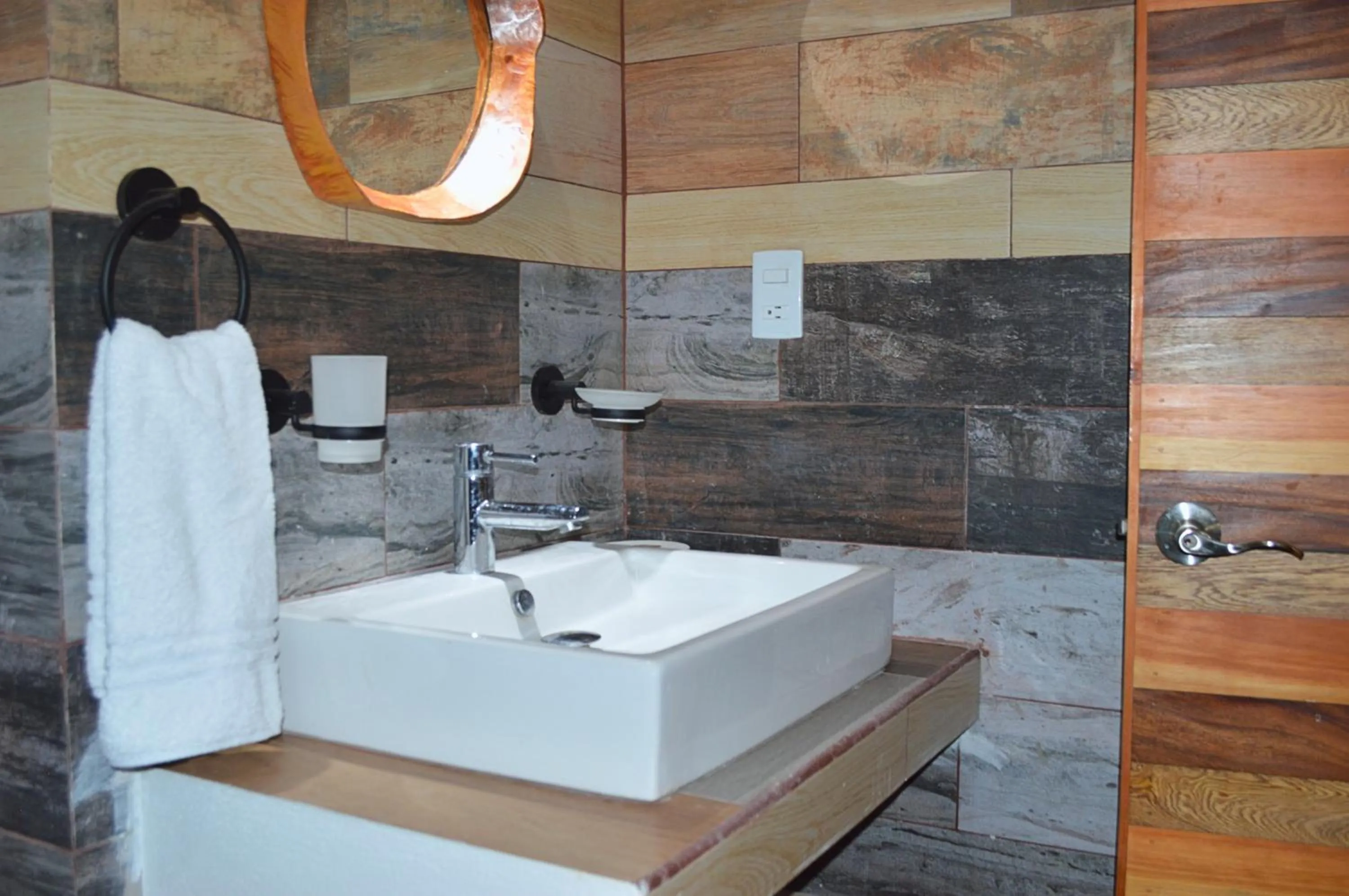 Bathroom in Hotel Axolotl