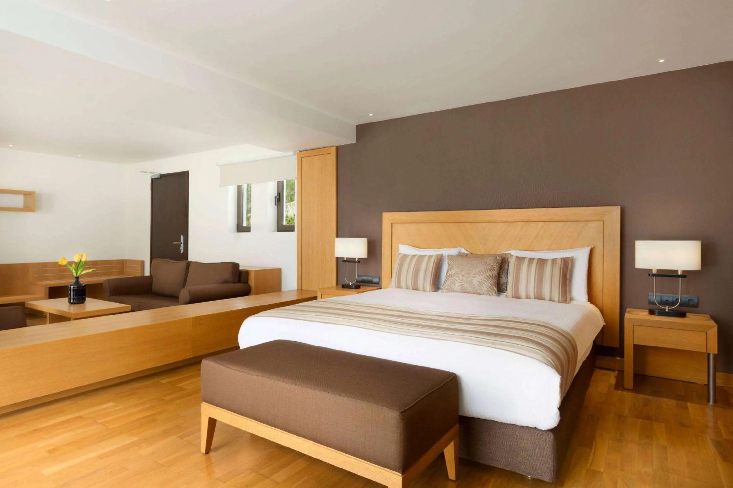 Bed in Wyndham Loutraki Poseidon Resort