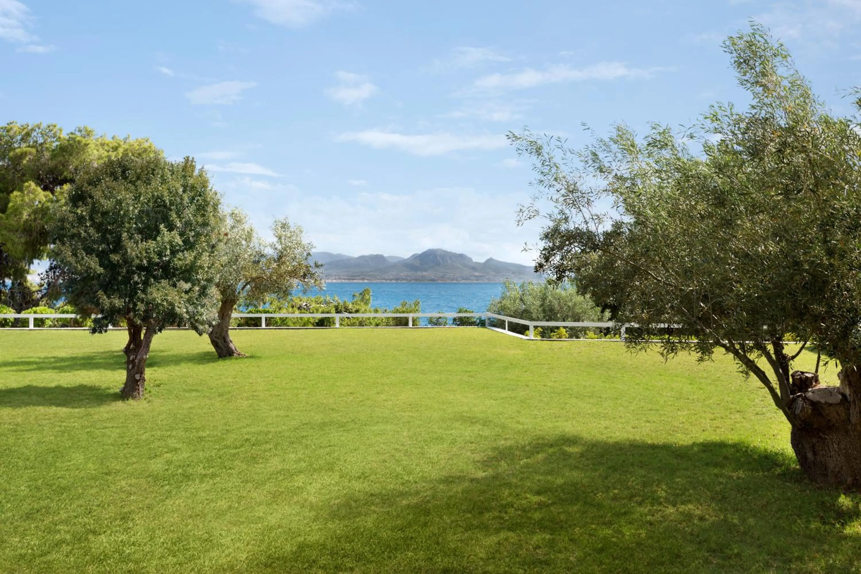 Natural landscape in Wyndham Loutraki Poseidon Resort
