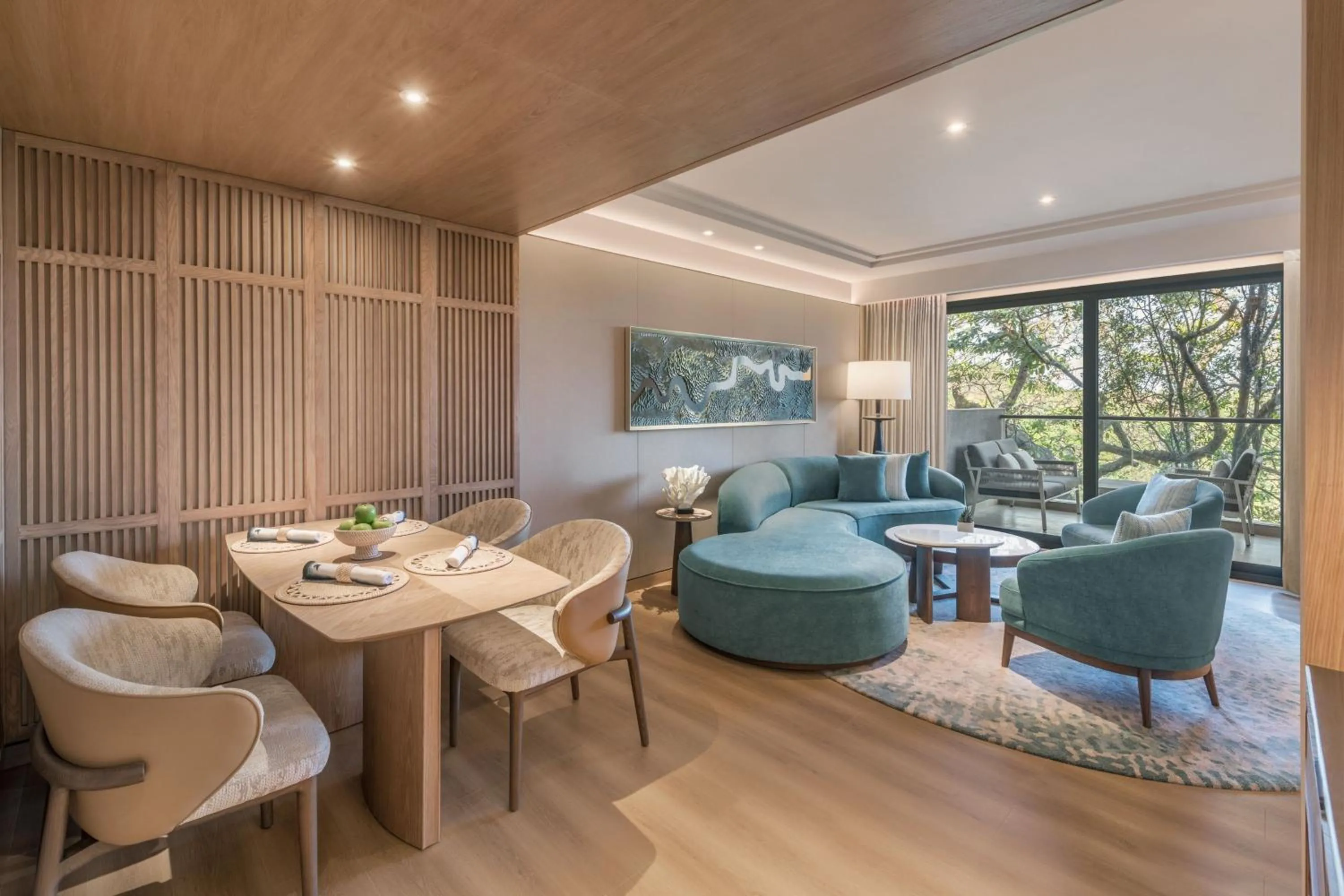 Living room in JW Marriott Goa