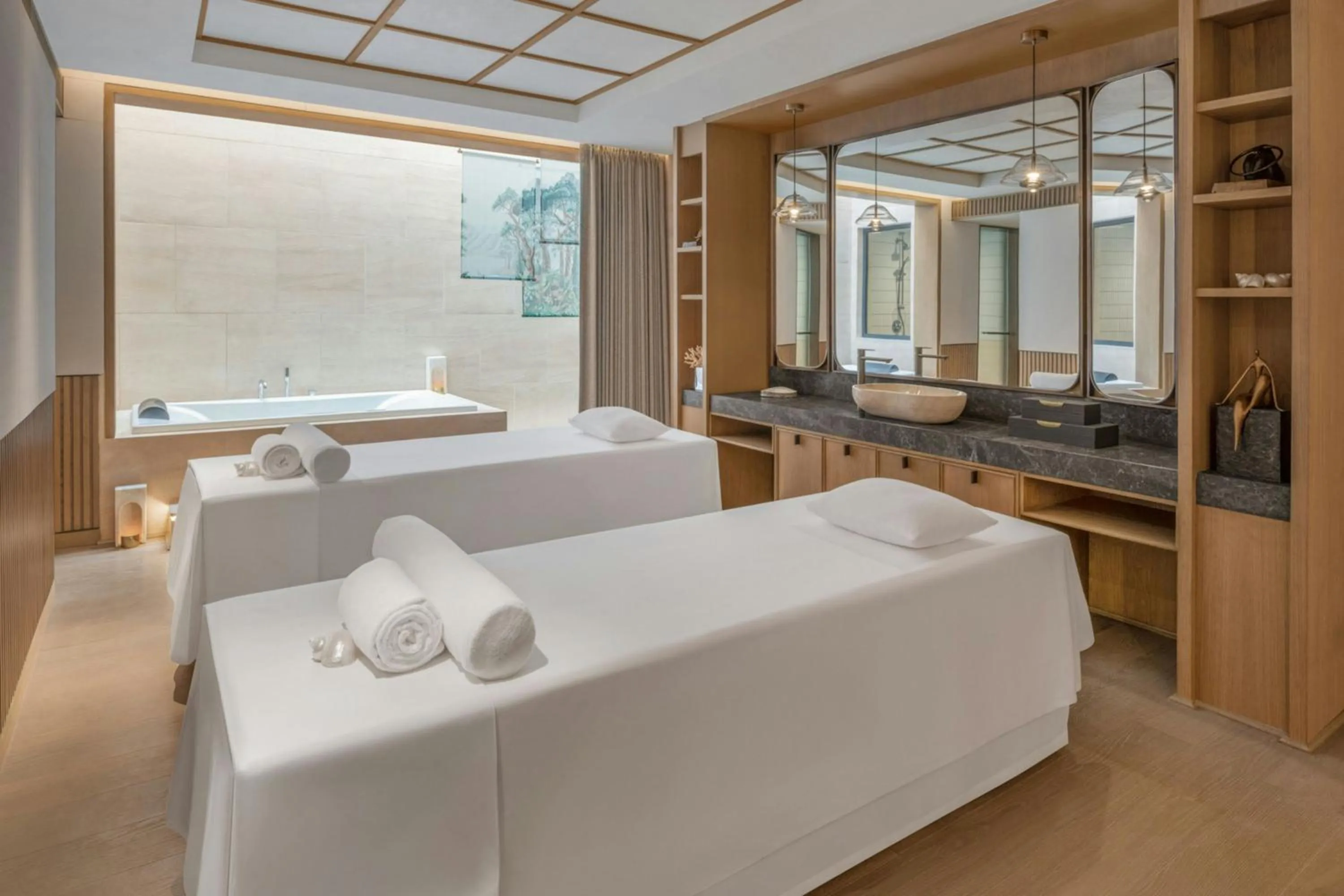 Spa and wellness centre/facilities, Bed in JW Marriott Goa