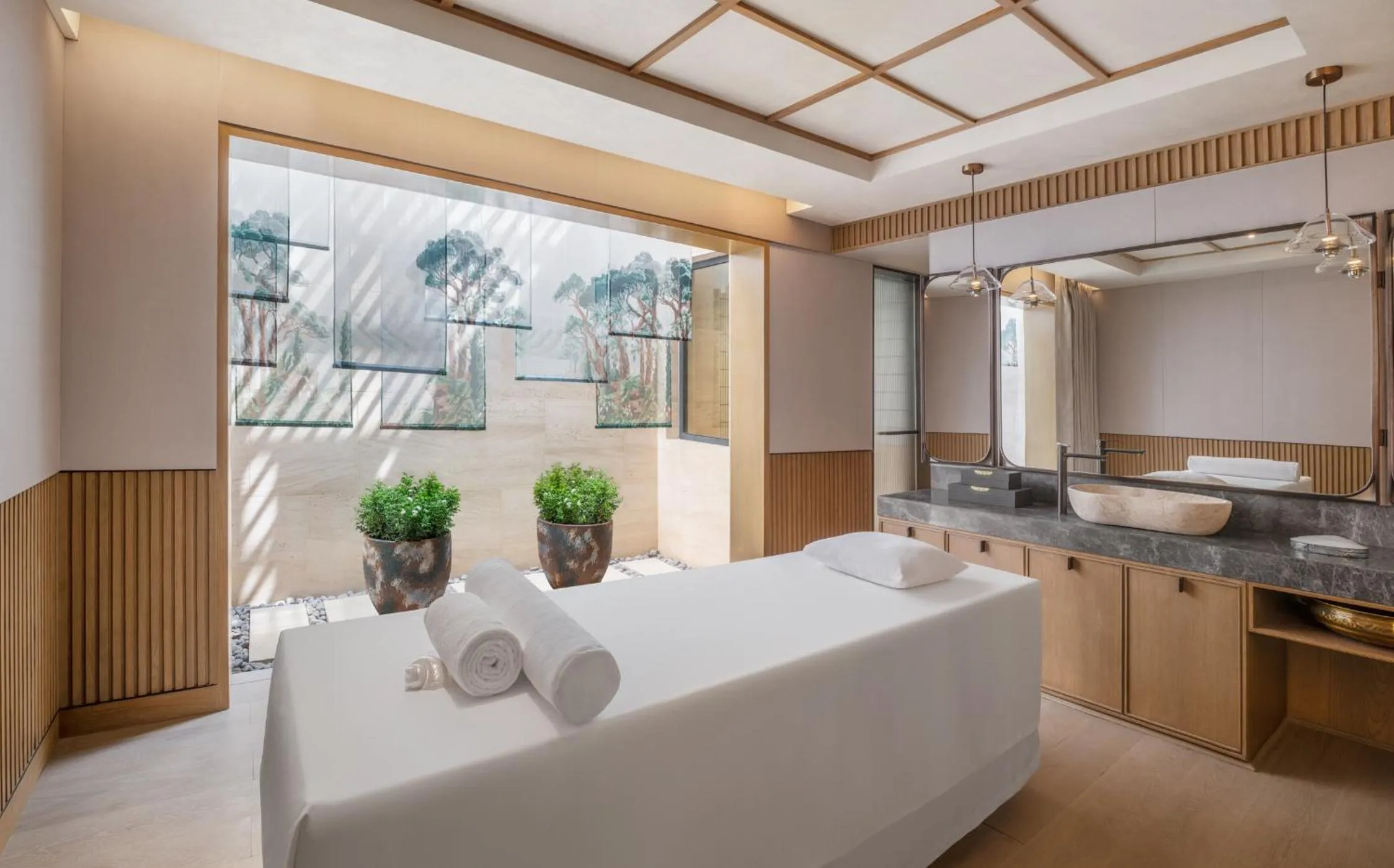 Spa and wellness centre/facilities, Bed in JW Marriott Goa