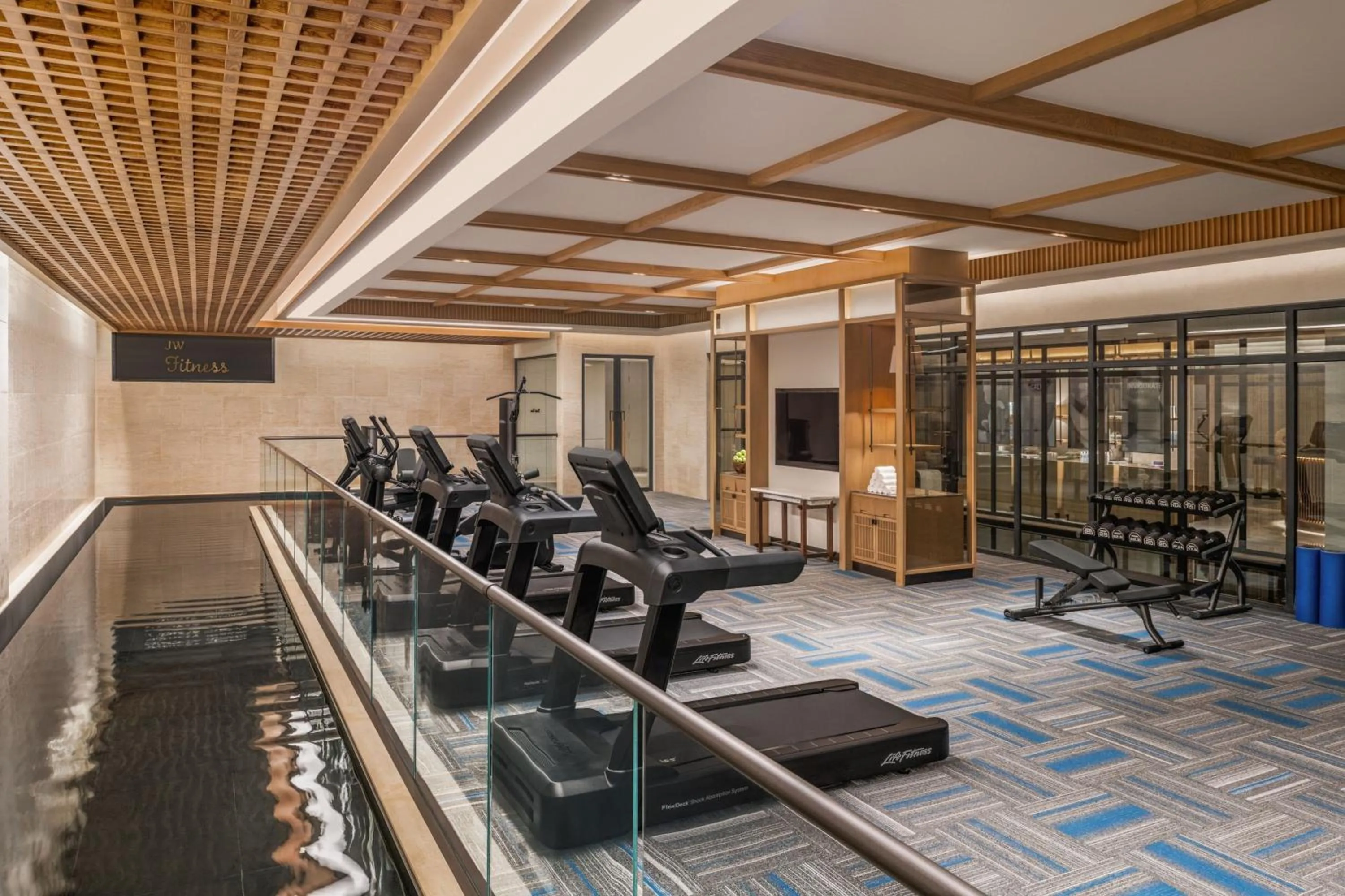Fitness centre/facilities in JW Marriott Goa