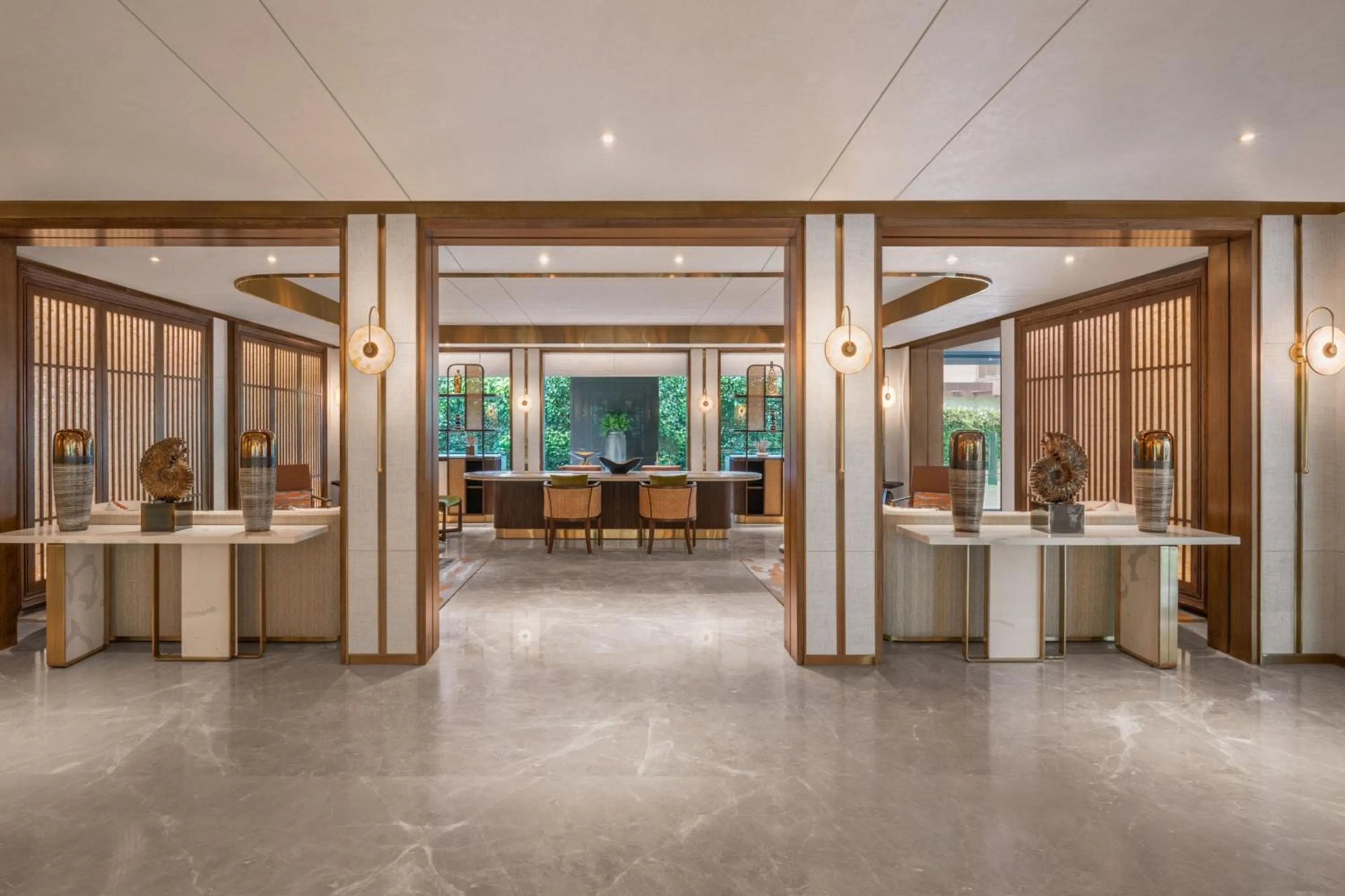 Lobby or reception in JW Marriott Goa