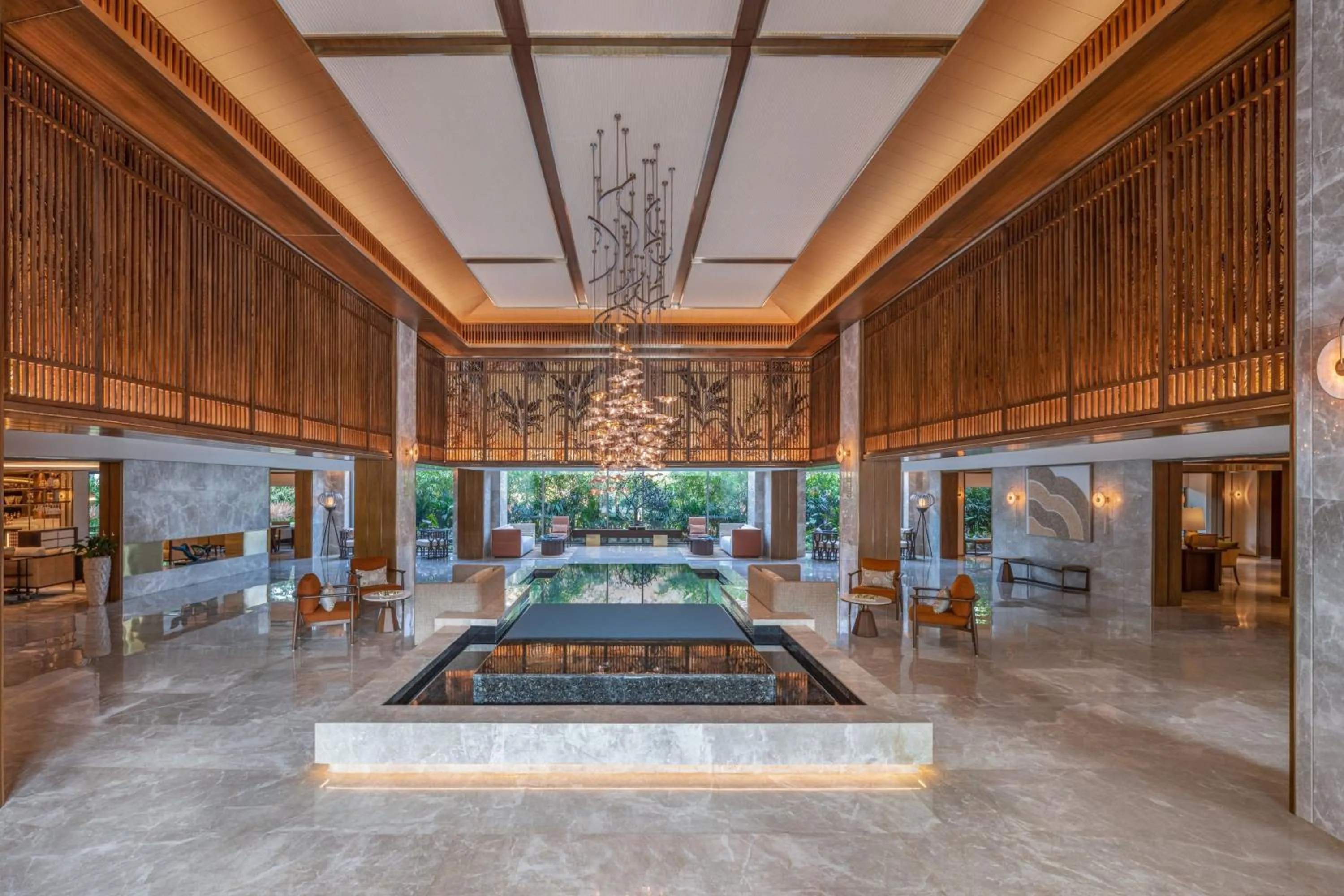 Lobby or reception in JW Marriott Goa