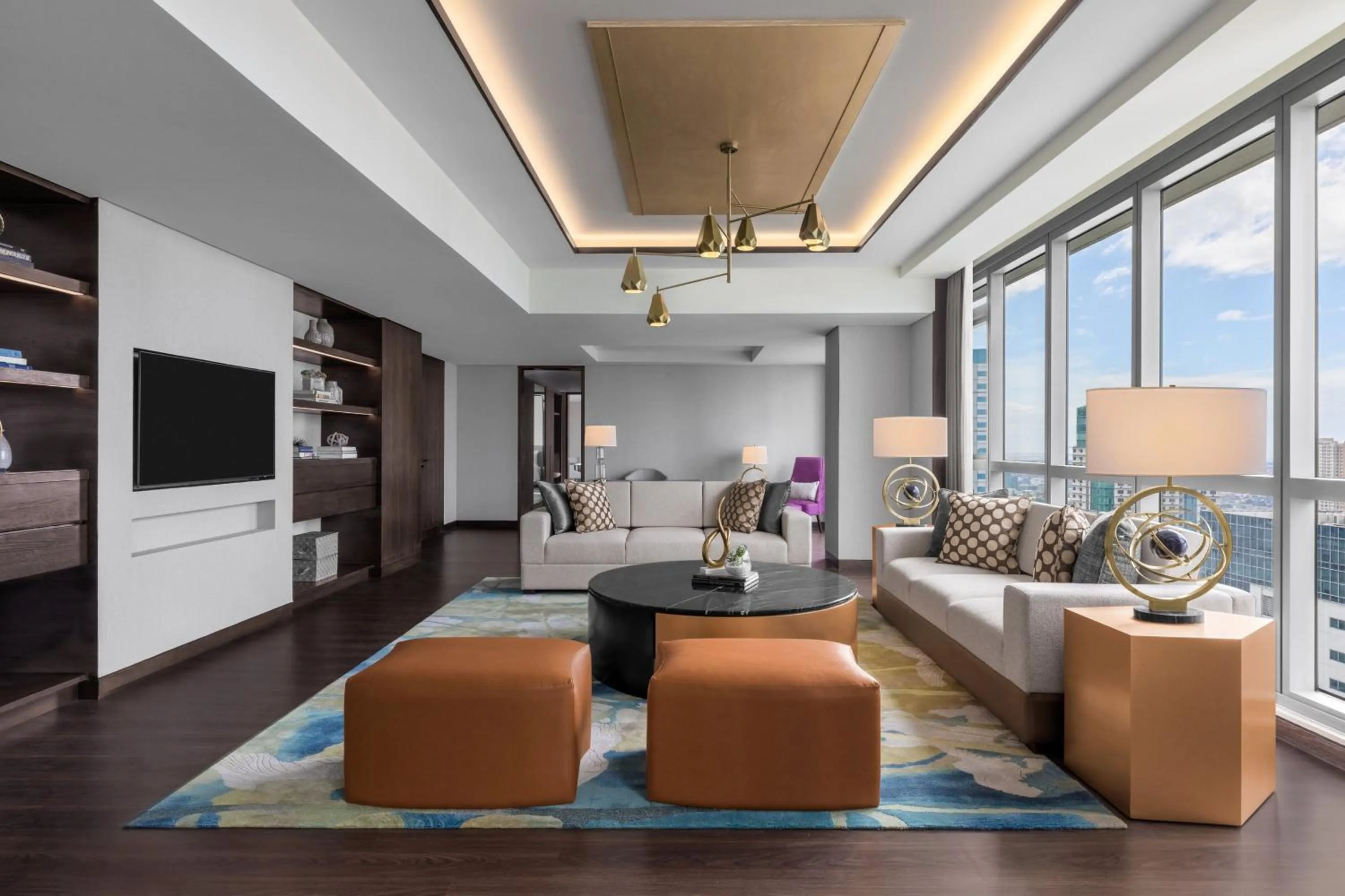 Living room in The Westin Manila