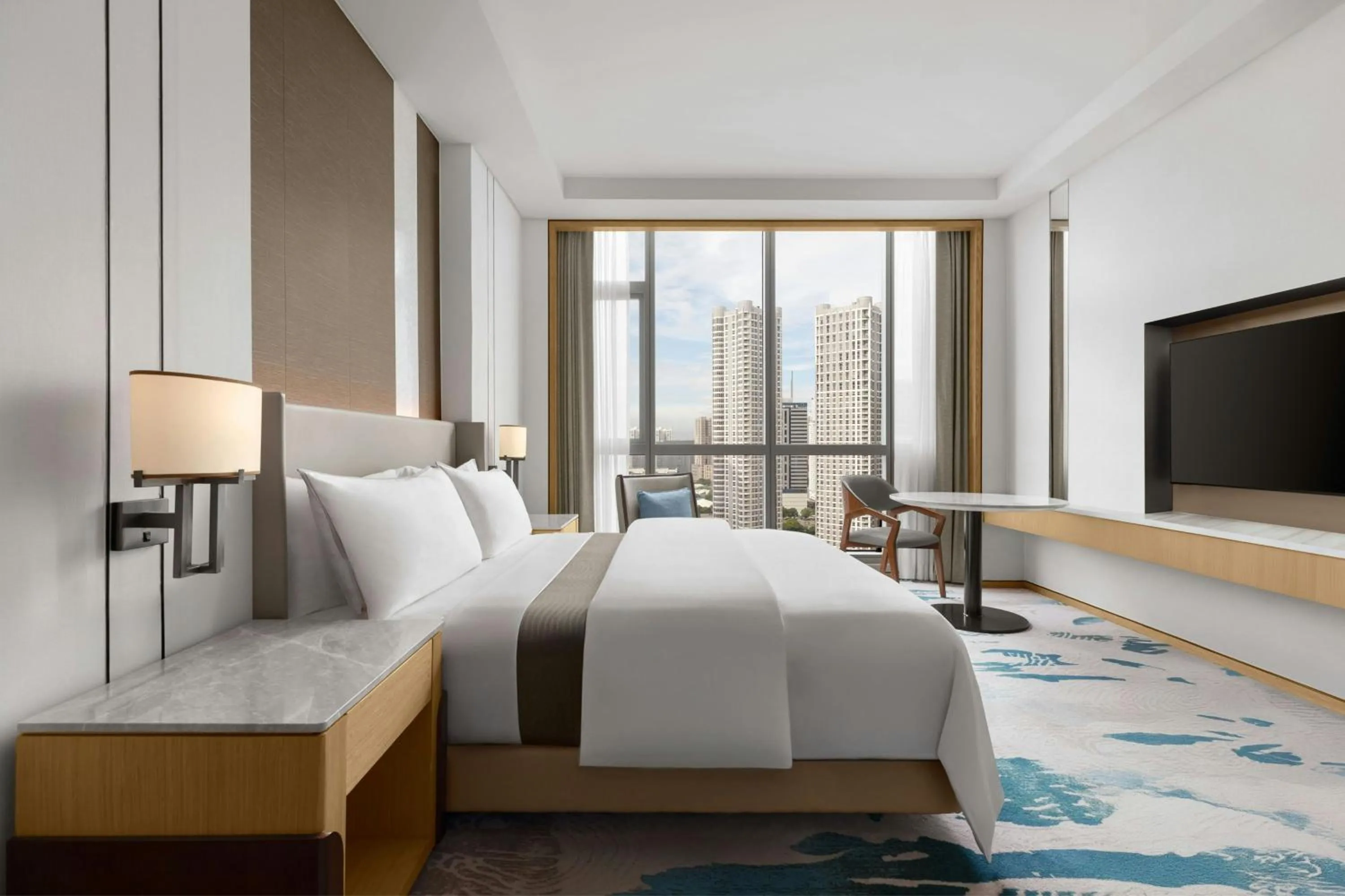 Photo of the whole room, Bed in The Westin Manila