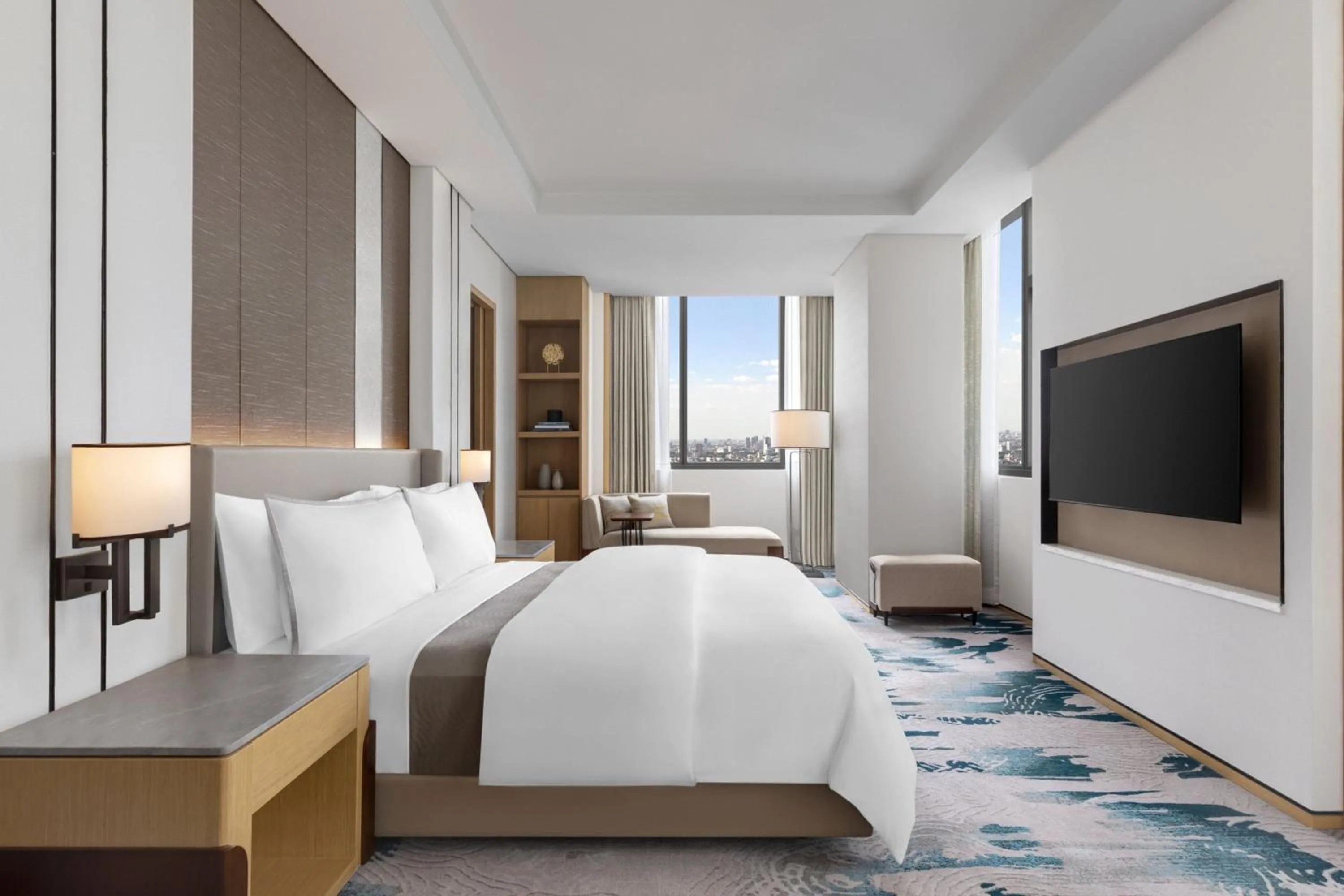 Bedroom, Bed in The Westin Manila