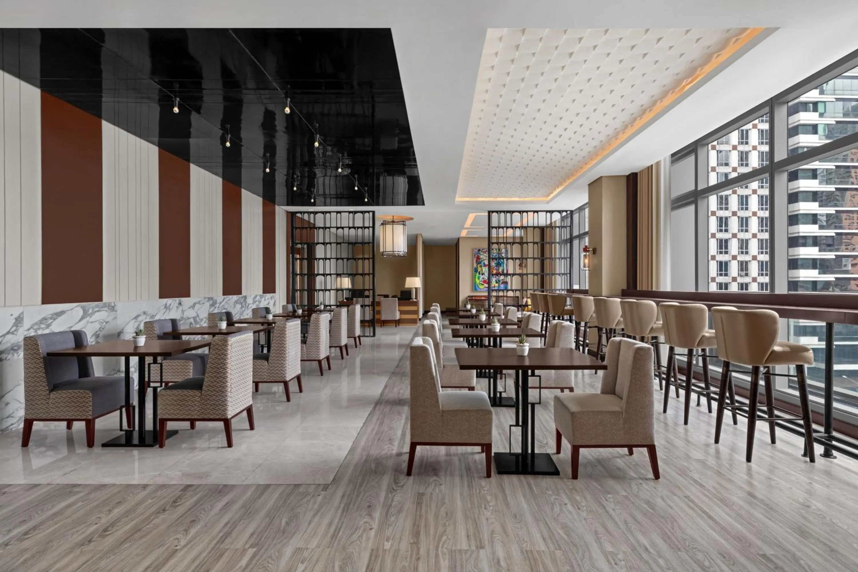 Lounge or bar in The Westin Manila