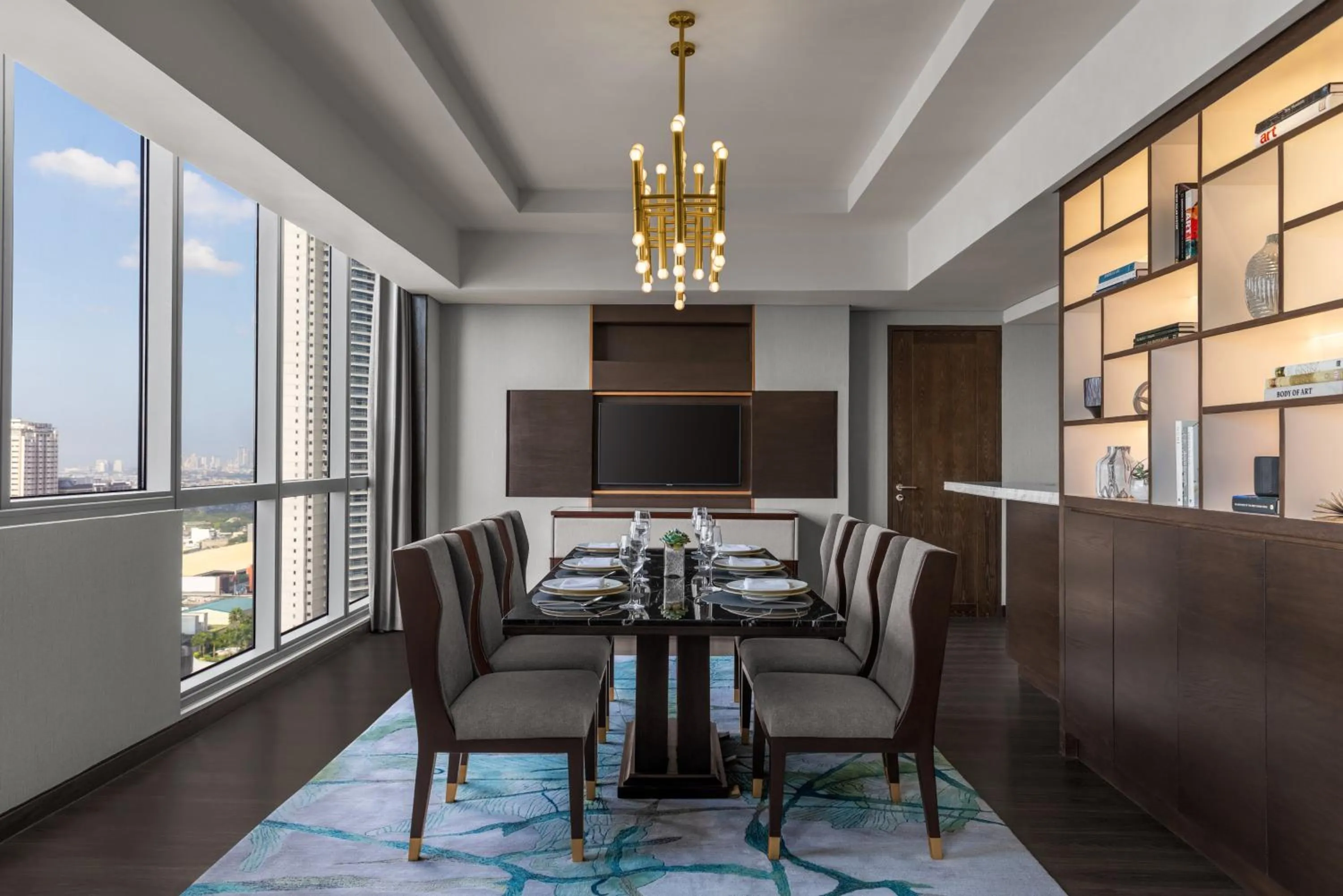 Dining area in The Westin Manila
