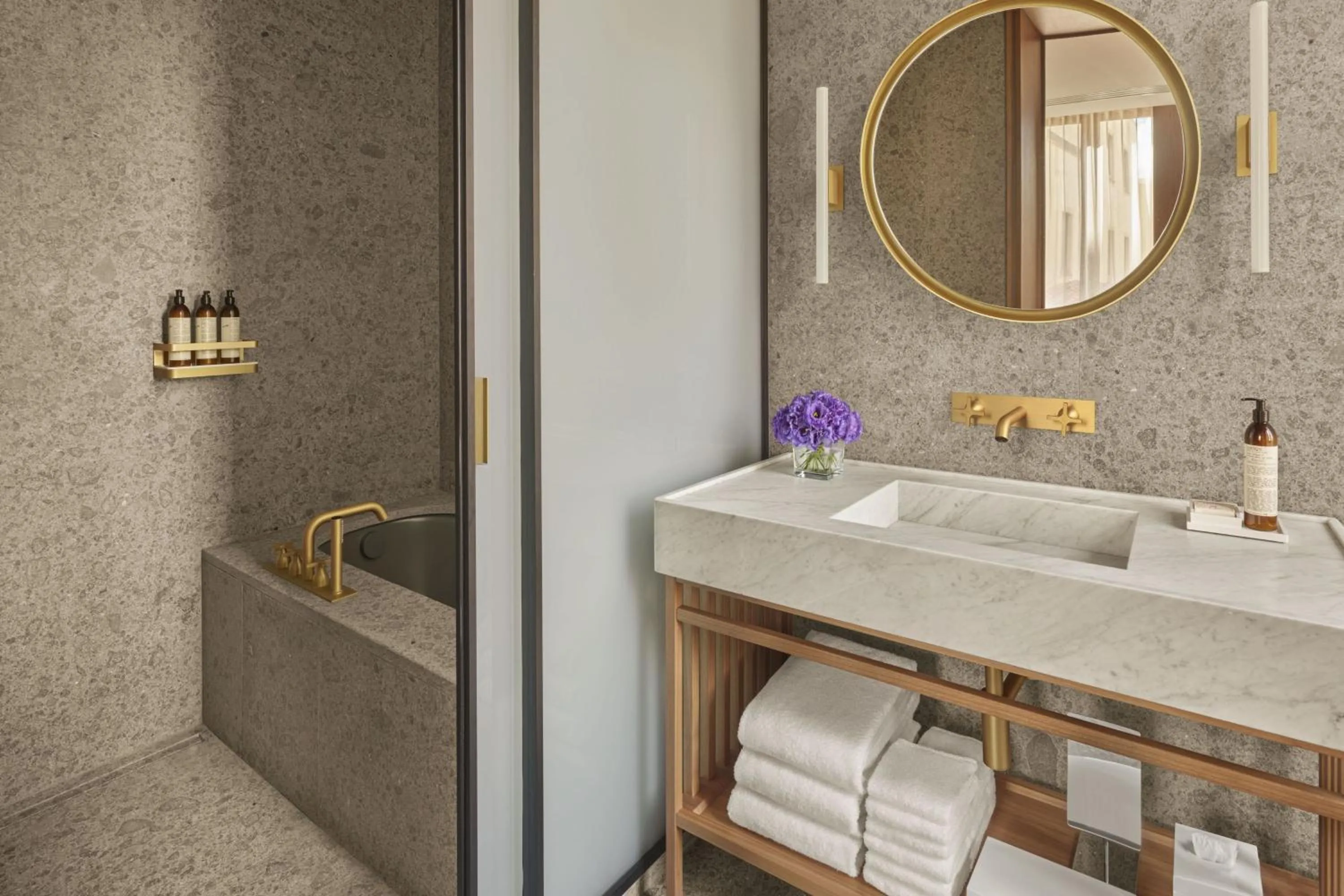 Bathroom in The Rome EDITION