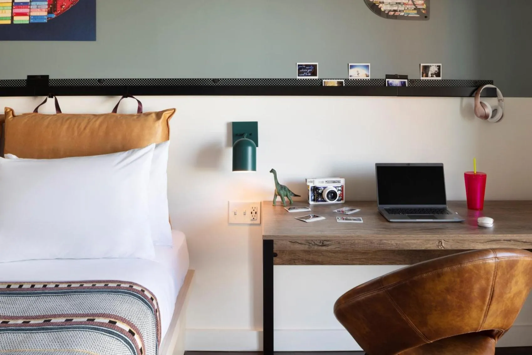 Bed in Moxy Halifax Downtown