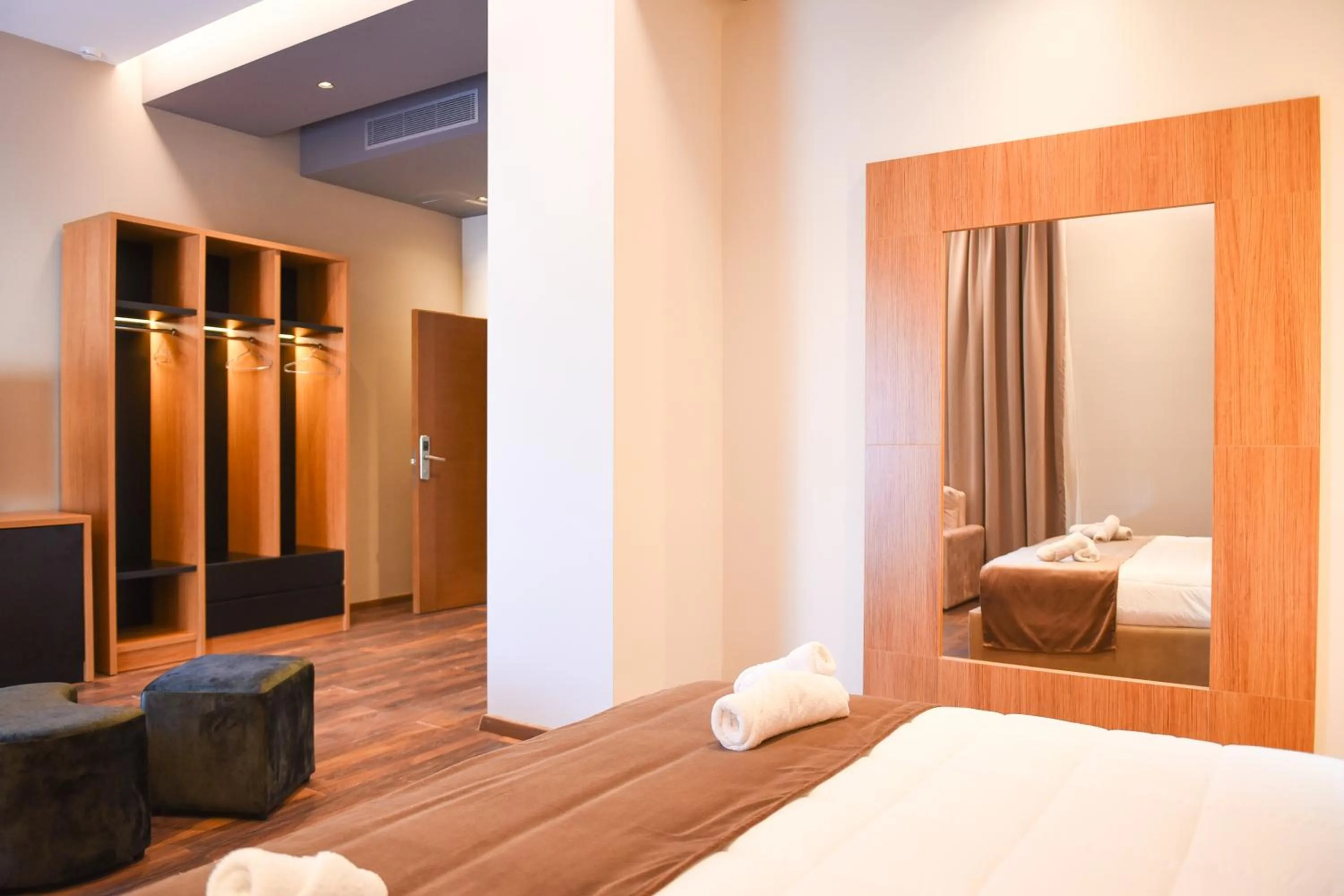 Bed in Padel Olivia's Hill Resort