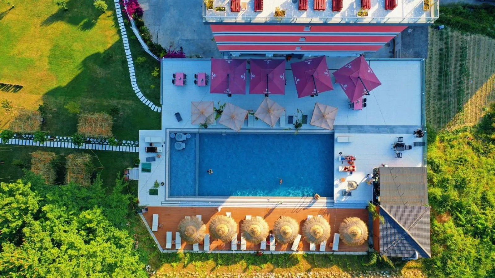 Property building in Padel Olivia's Hill Resort