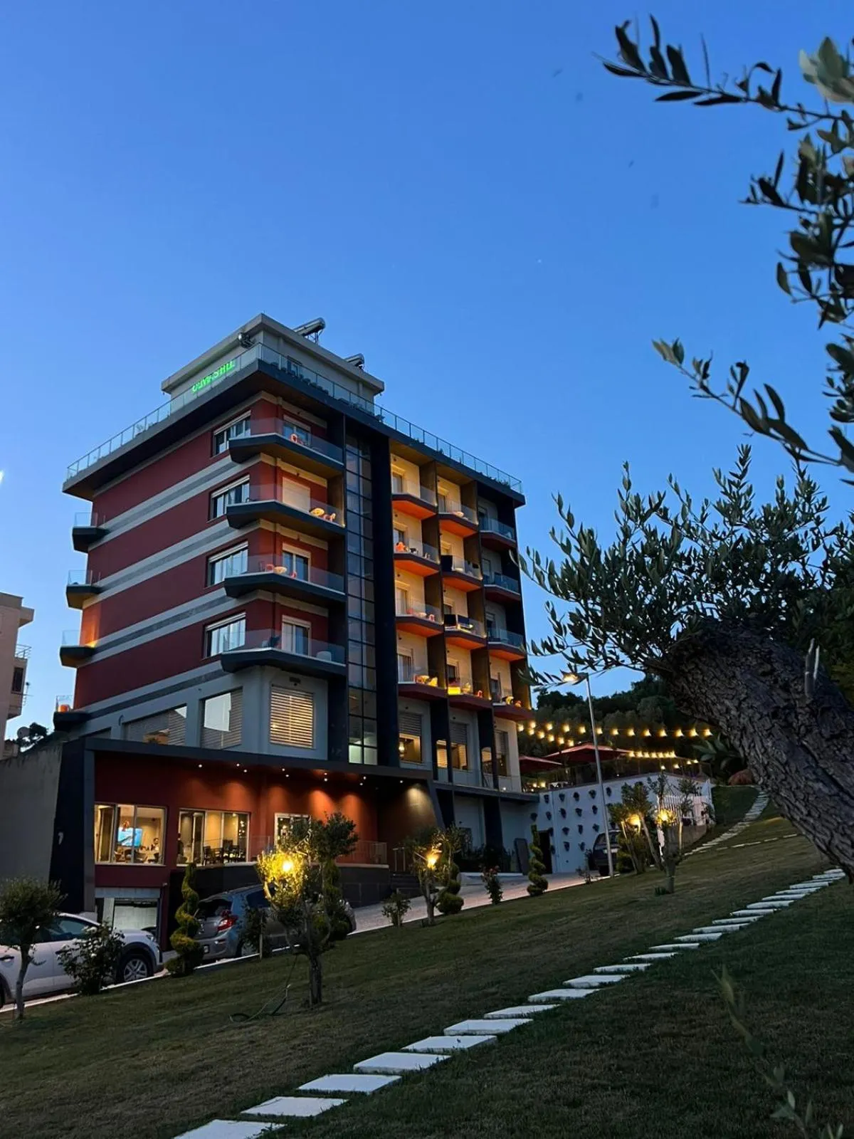 Property building in Padel Olivia's Hill Resort