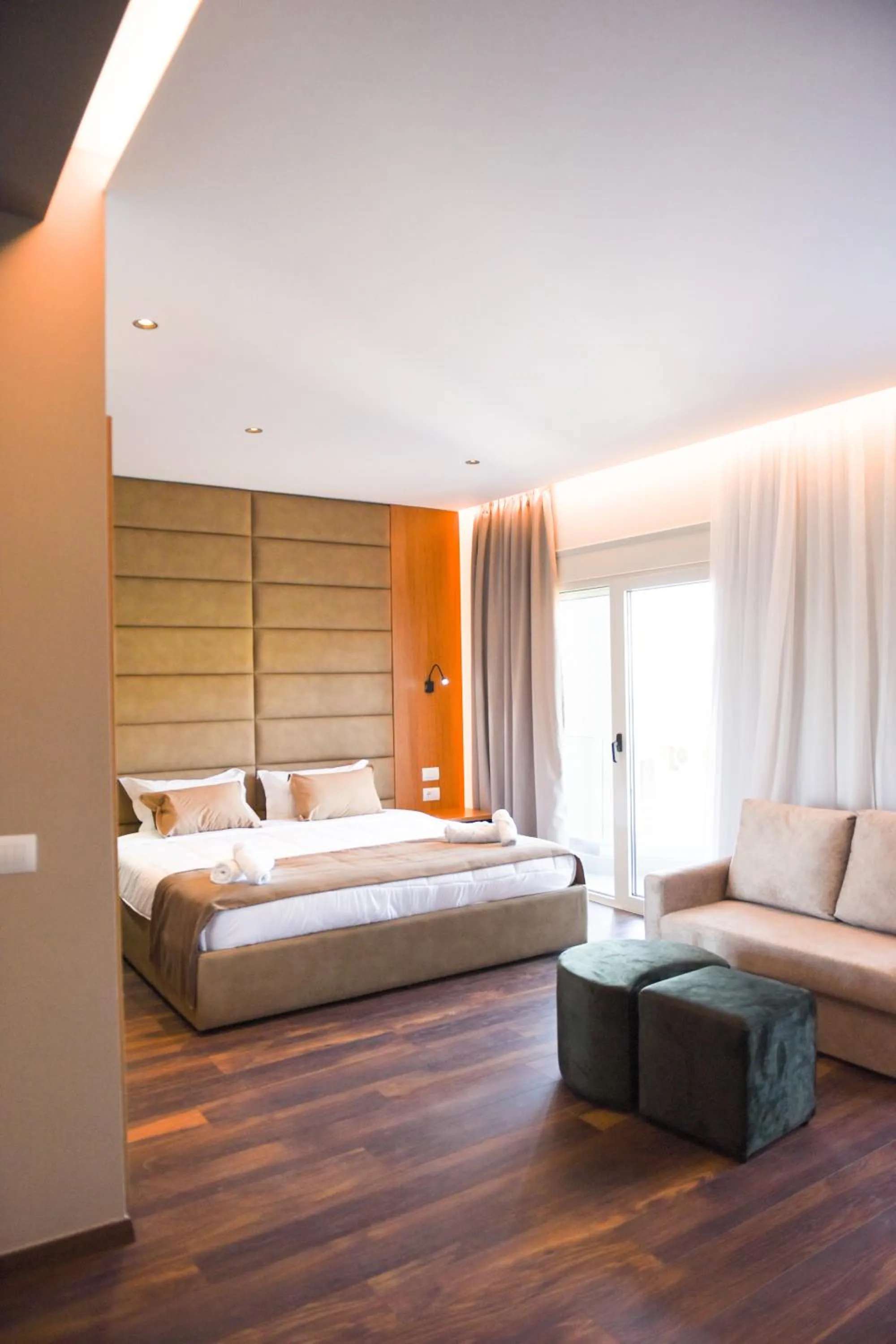 Bed in Padel Olivia's Hill Resort