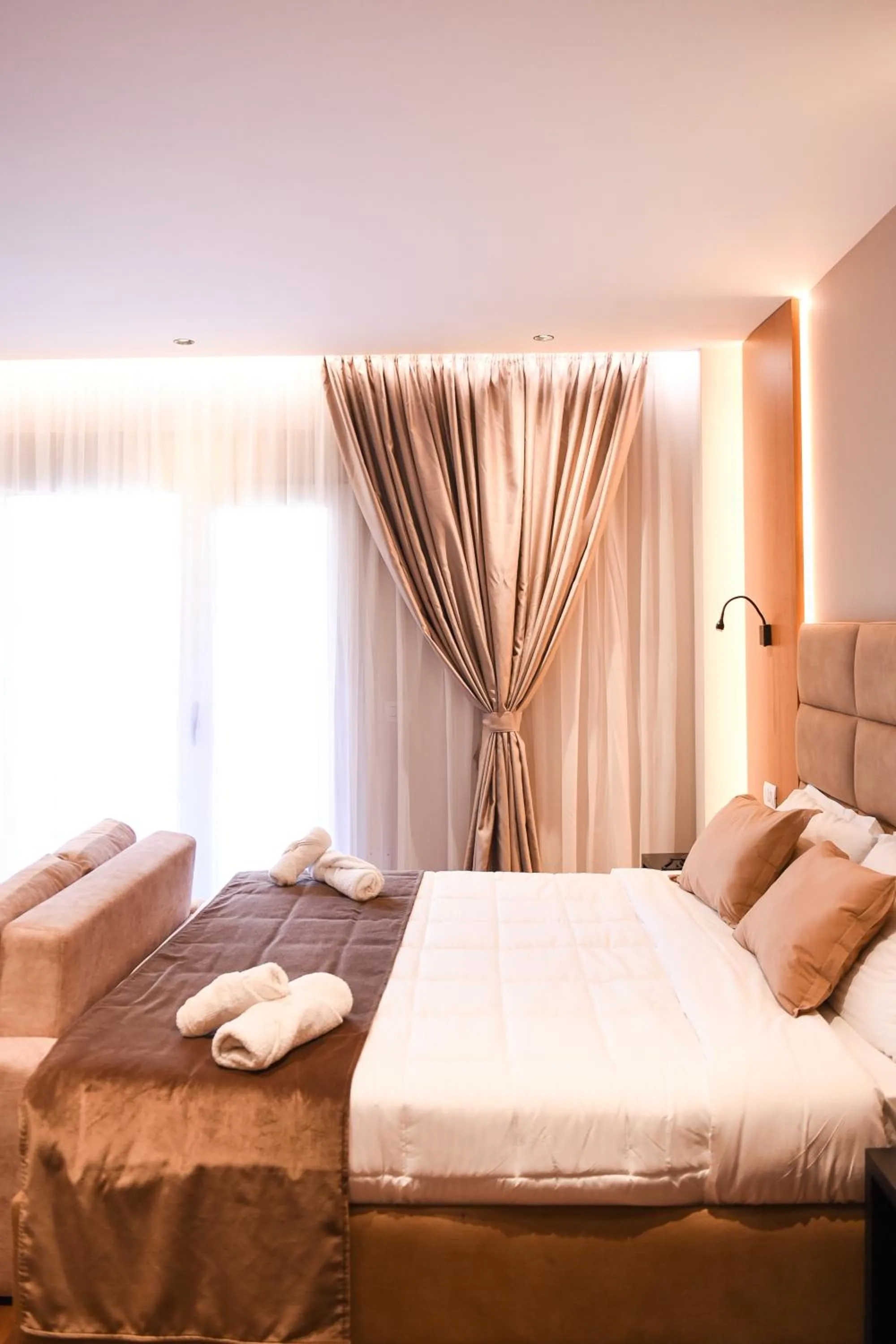 Bed in Padel Olivia's Hill Resort