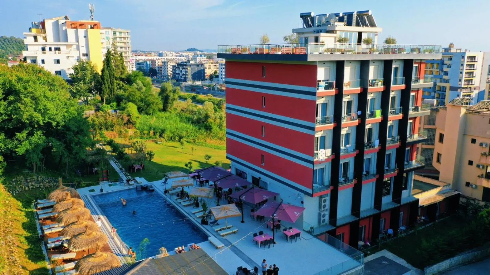 Property building in Padel Olivia's Hill Resort