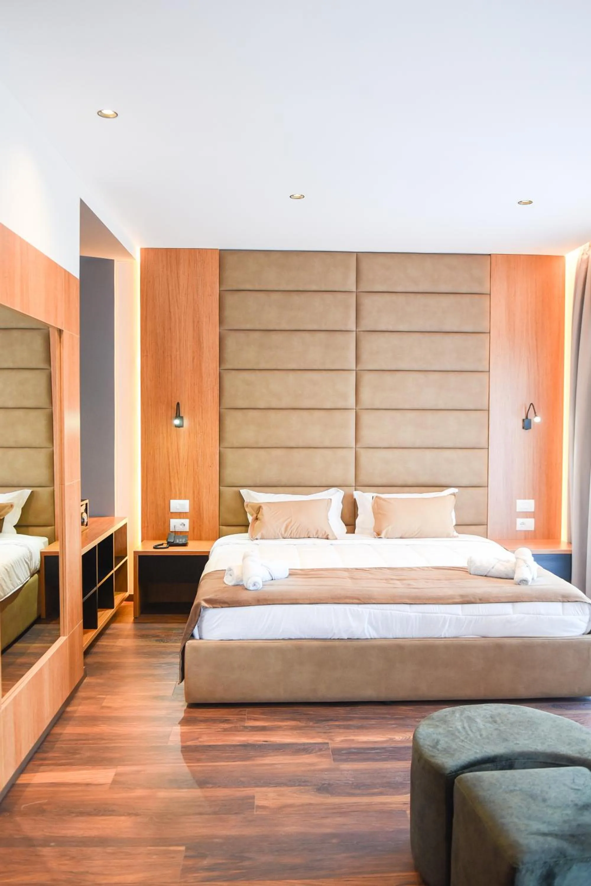 Bed in Padel Olivia's Hill Resort