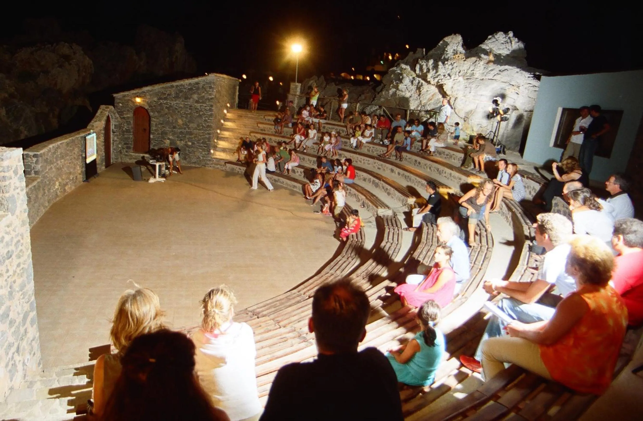 Evening entertainment in Kalypso Cretan Village Resort & Spa
