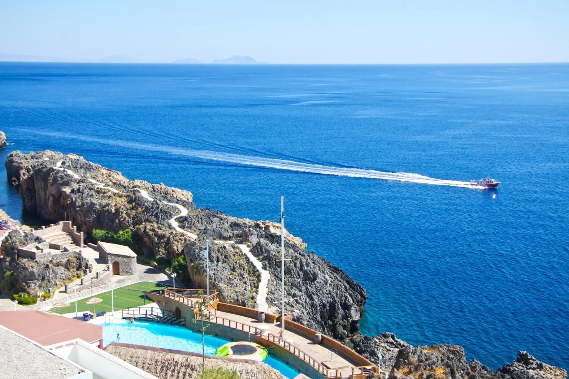 Pool view in Kalypso Cretan Village Resort & Spa