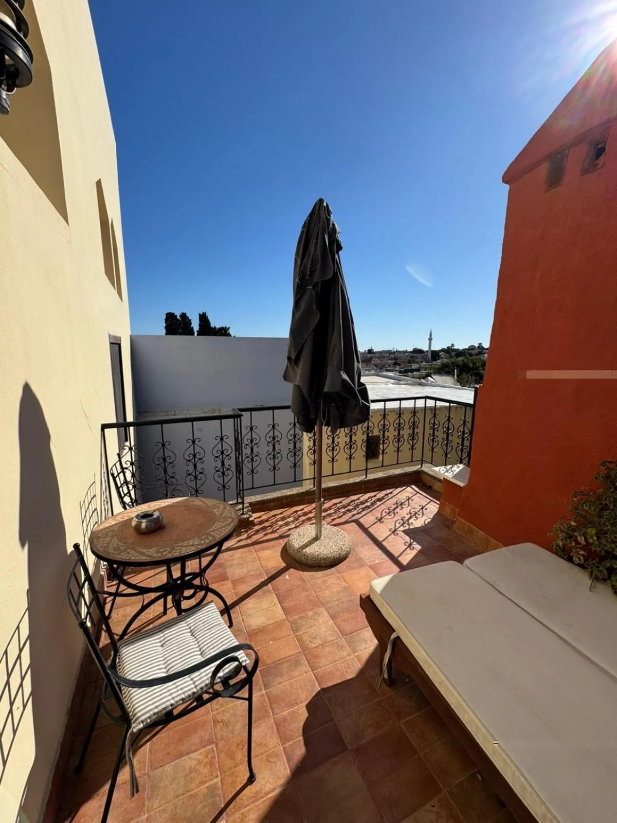 Patio in Avalon Boutique Hotel Rhodes