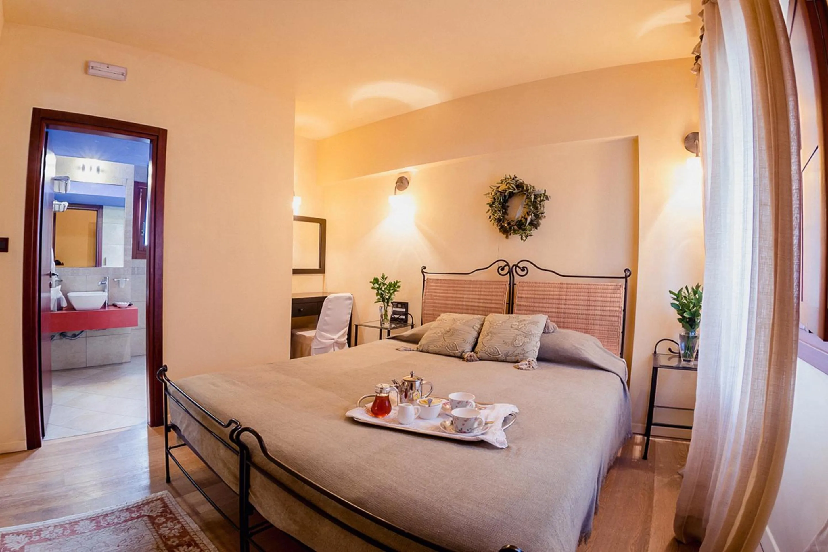 Bed in Avalon Boutique Hotel Rhodes