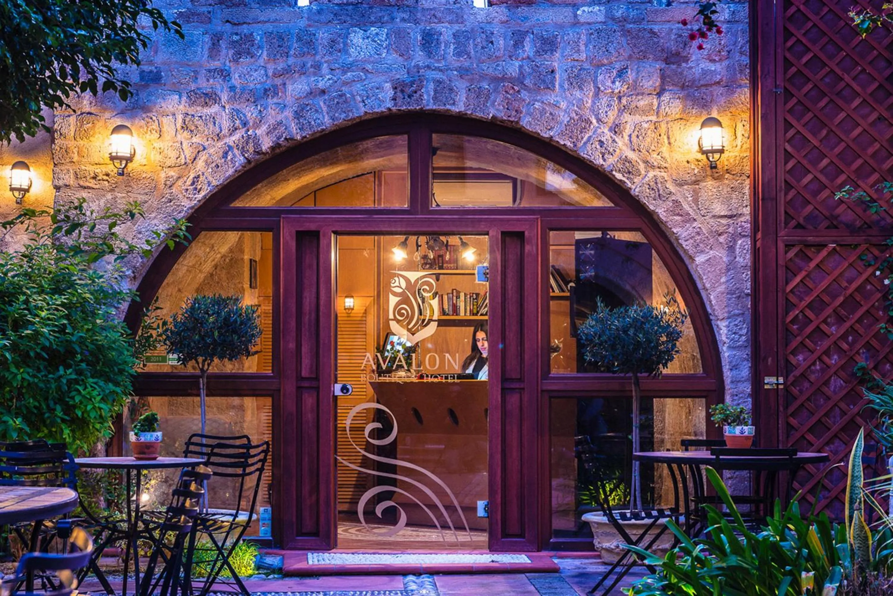 Lobby or reception in Avalon Boutique Hotel Rhodes