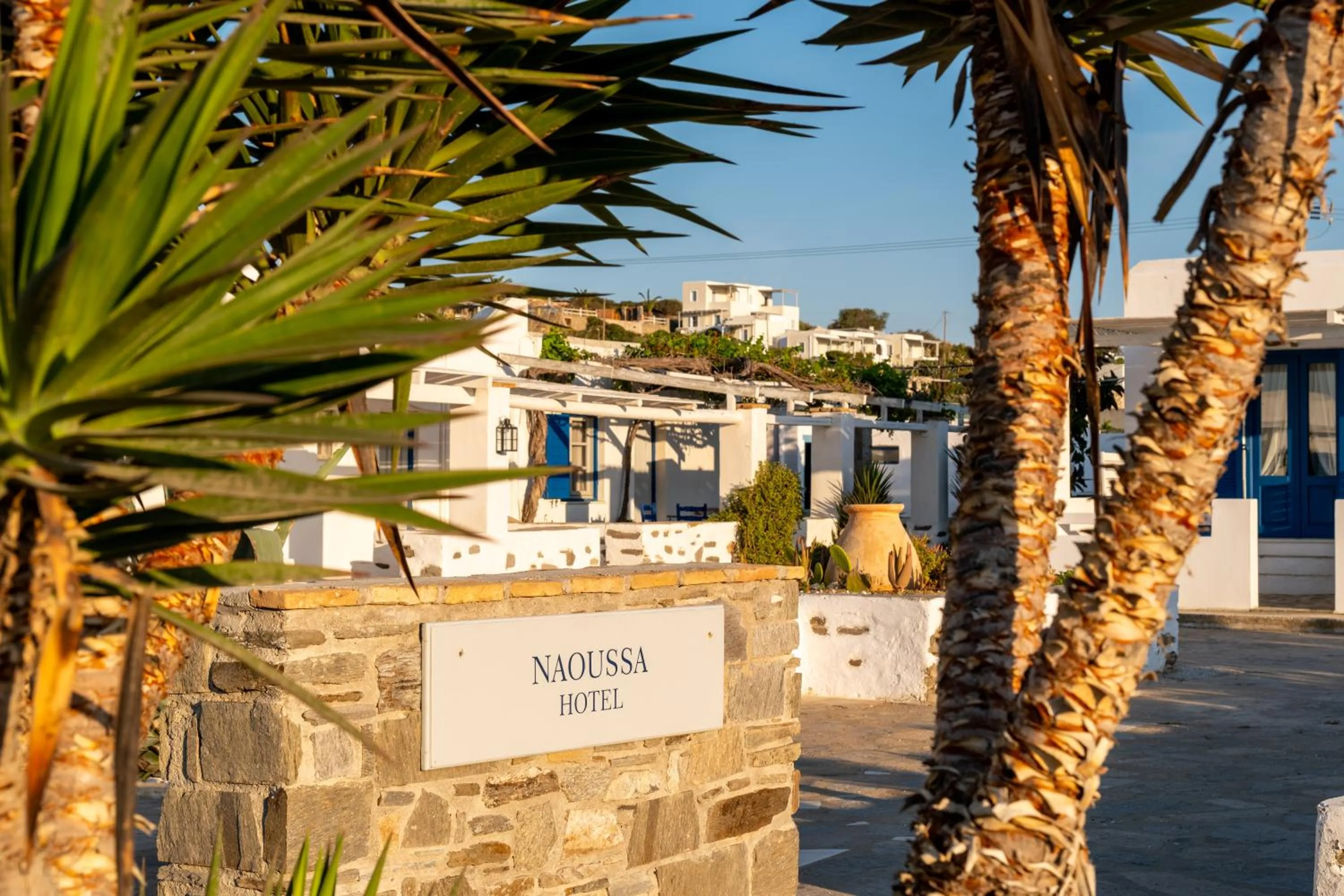 Property building in Naoussa Hotel Paros by Booking Kottas