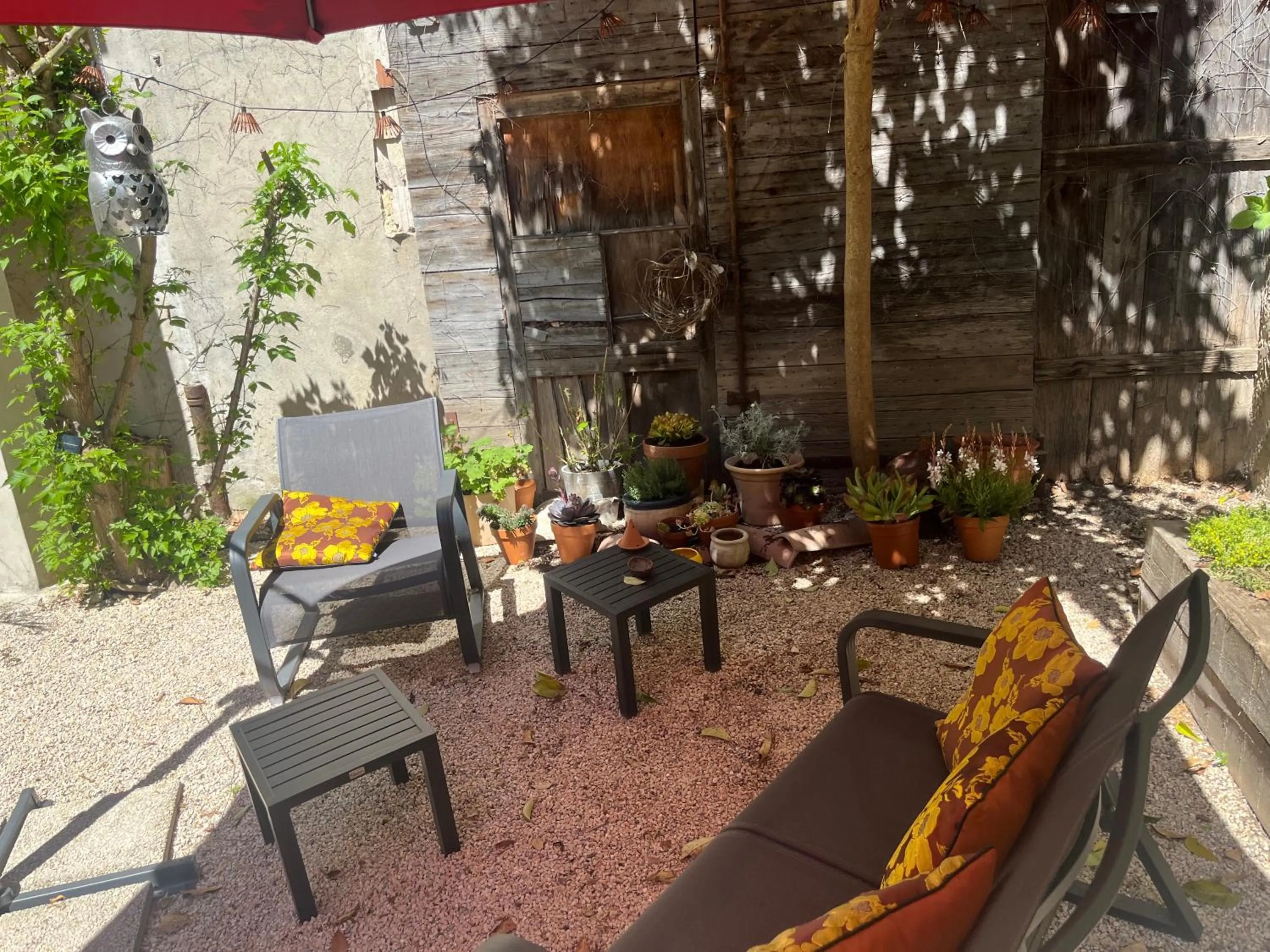 Patio in Le Clos d'Orange - Hotel & ville de Provence